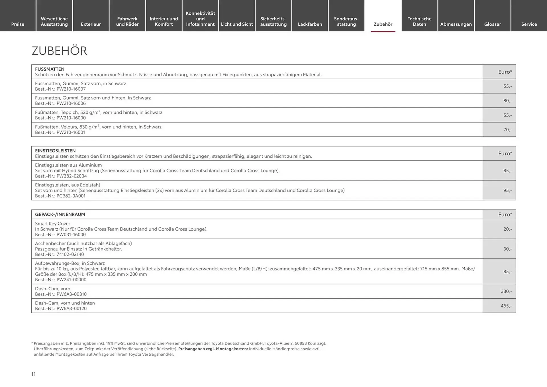 Toyota Prospekt von 28. September bis 28. September 2025 - Prospekt seite 11