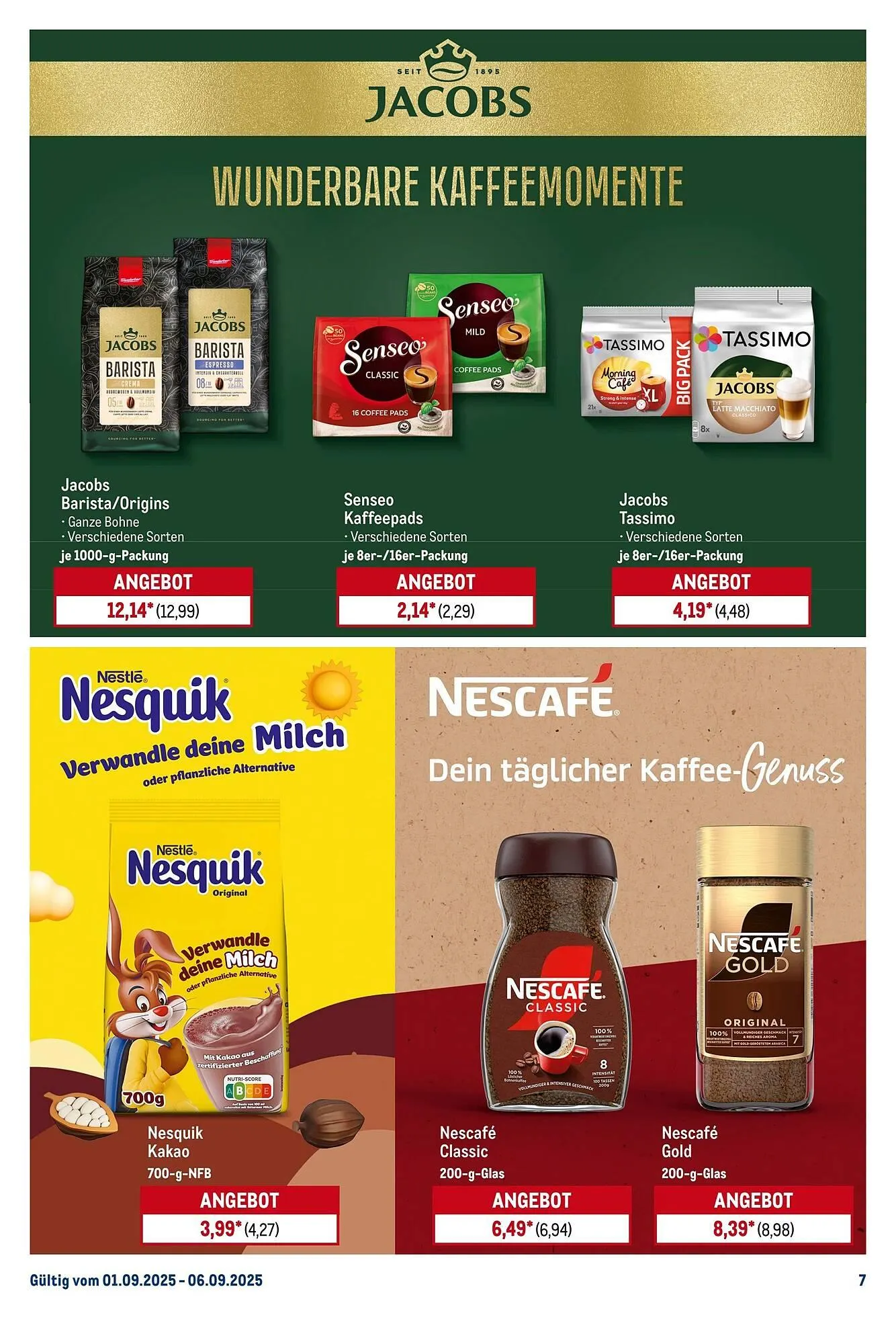 METRO Prospekt von 1. September bis 6. September 2025 - Prospekt seite 7