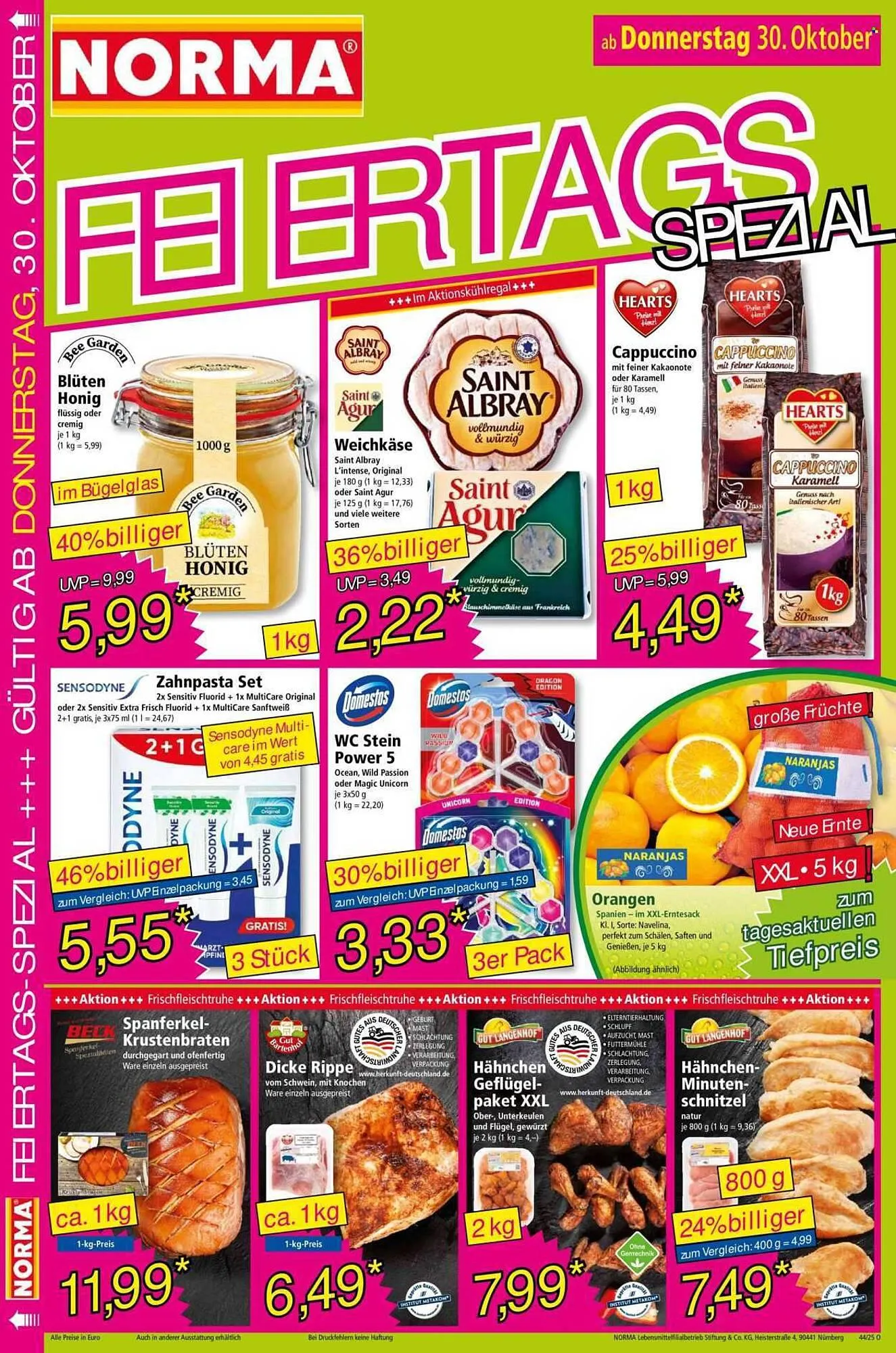Norma Prospekt von 27. Oktober bis 2. November 2025 - Prospekt seite 16