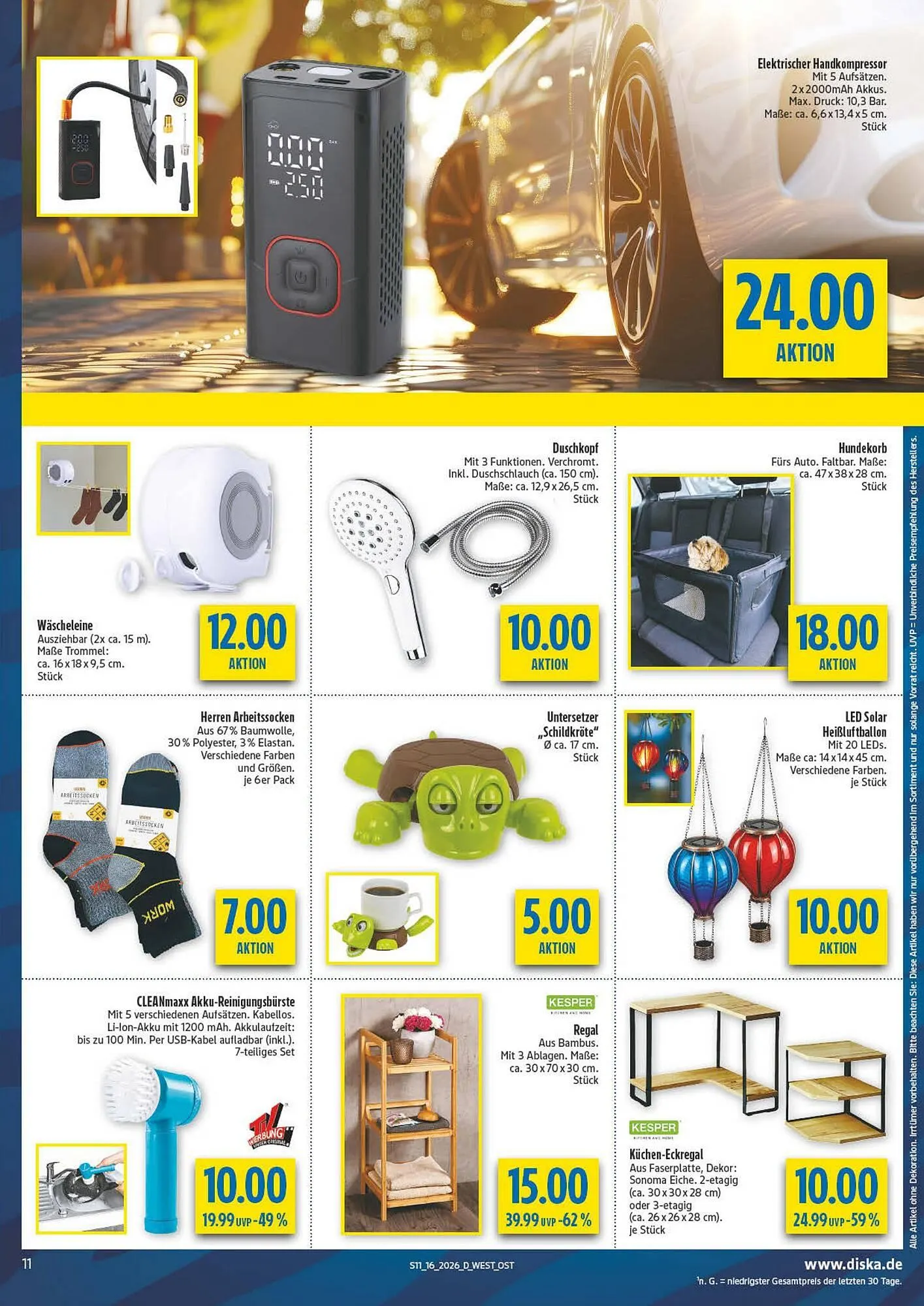 Diska Prospekt von 13. April bis 18. April 2026 - Prospekt seite 11