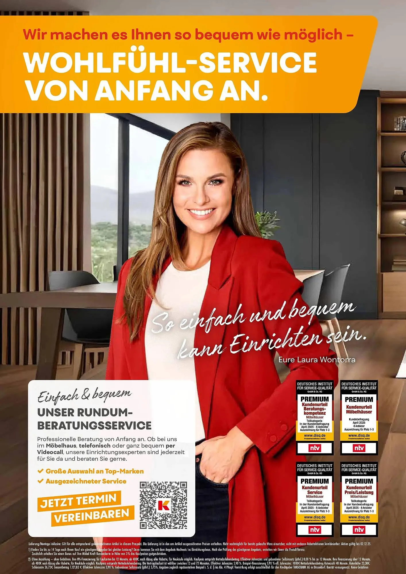 Möbel Kraft Prospekt von 4. November bis 2. Dezember 2025 - Prospekt seite 4