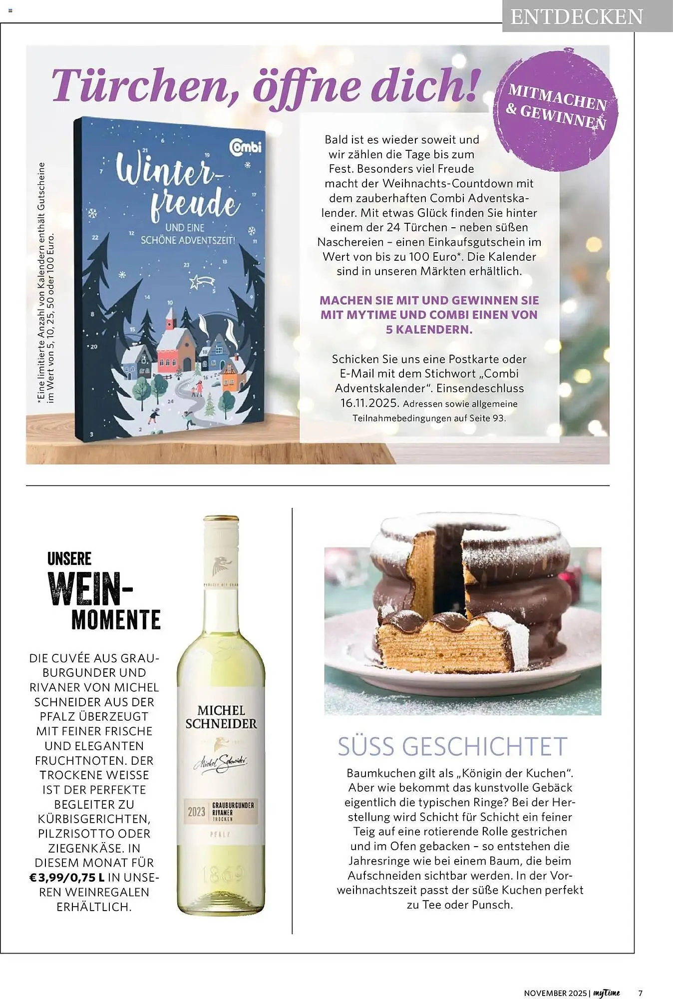Combi Prospekt von 1. November bis 30. November 2025 - Prospekt seite 7