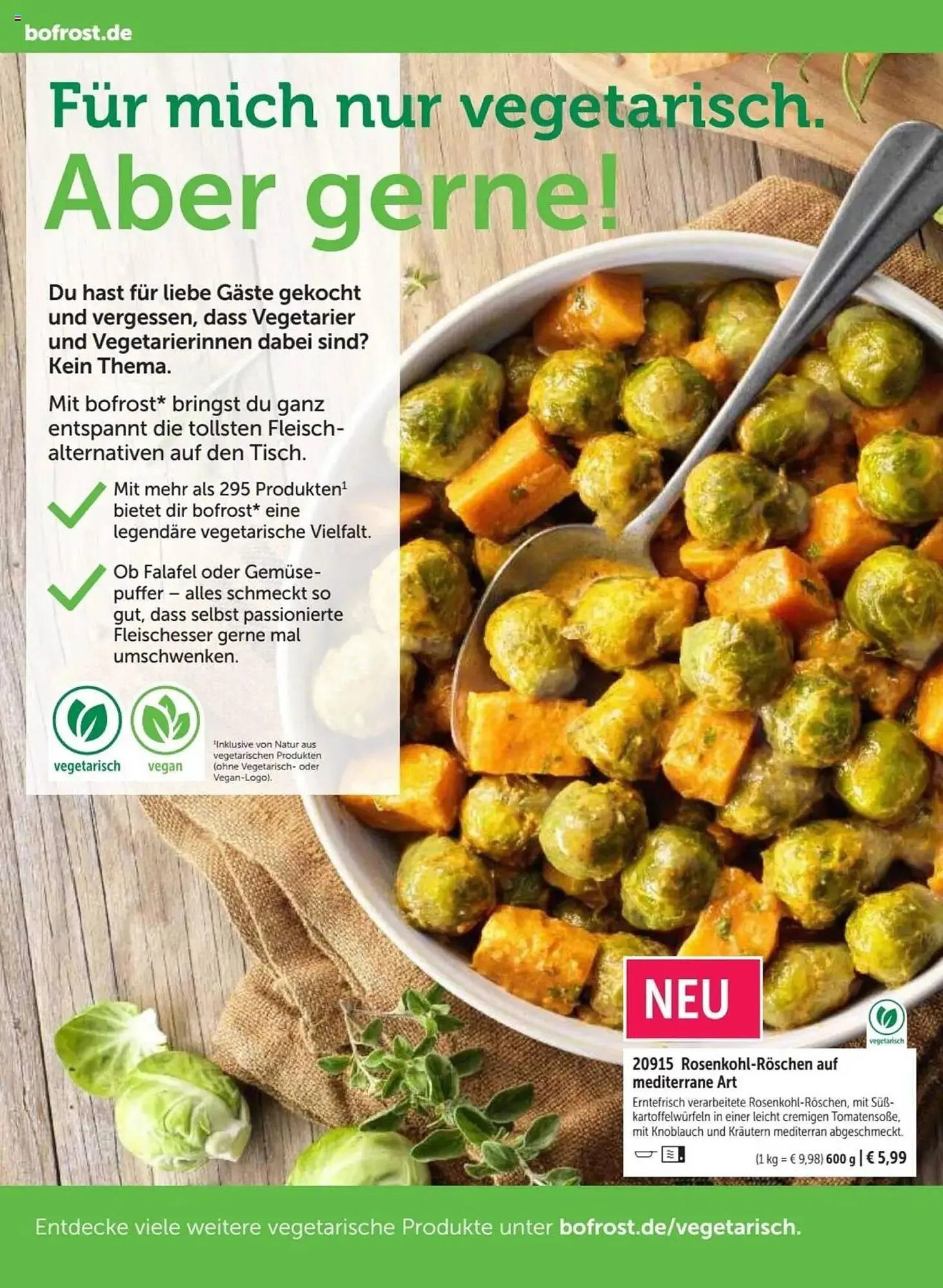 Bofrost Prospekt von 2. März bis 6. September 2025 - Prospekt seite 86