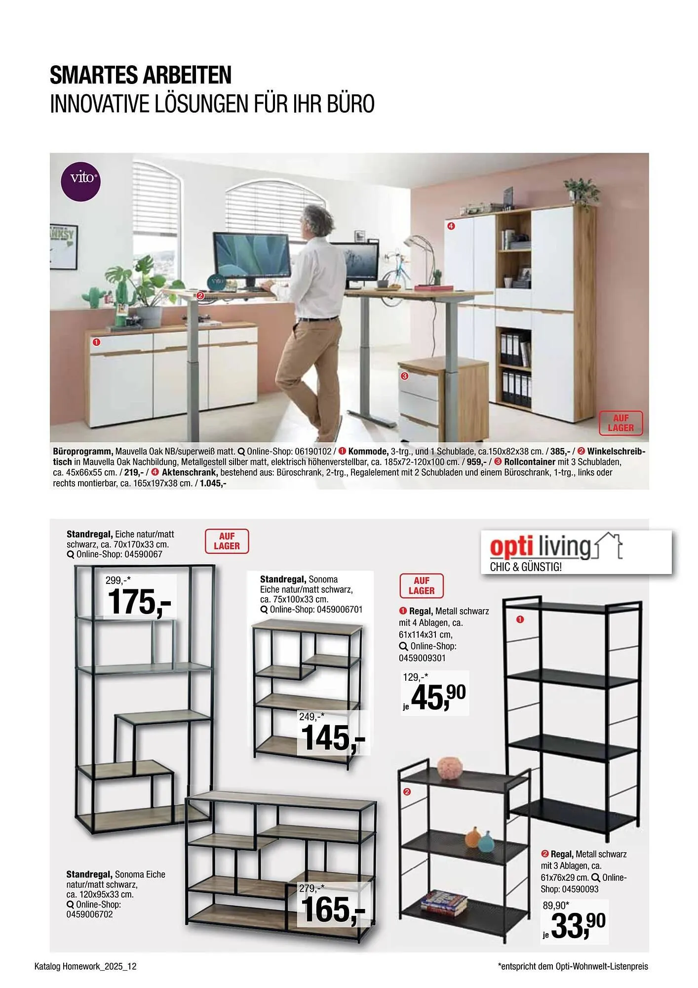 Opti Wohnwelt Prospekt von 21. März bis 1. Juni 2025 - Prospekt seite 12