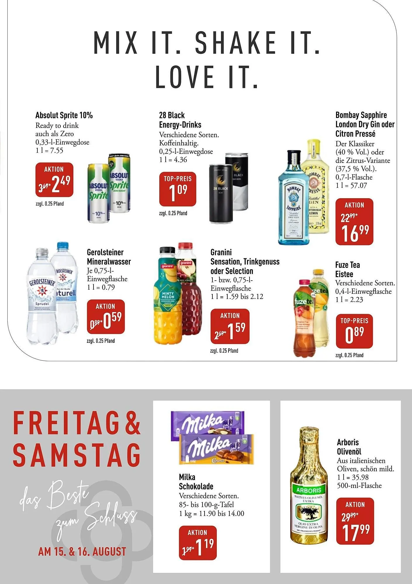 Galeria Markthalle Prospekt von 11. August bis 17. August 2025 - Prospekt seite 11