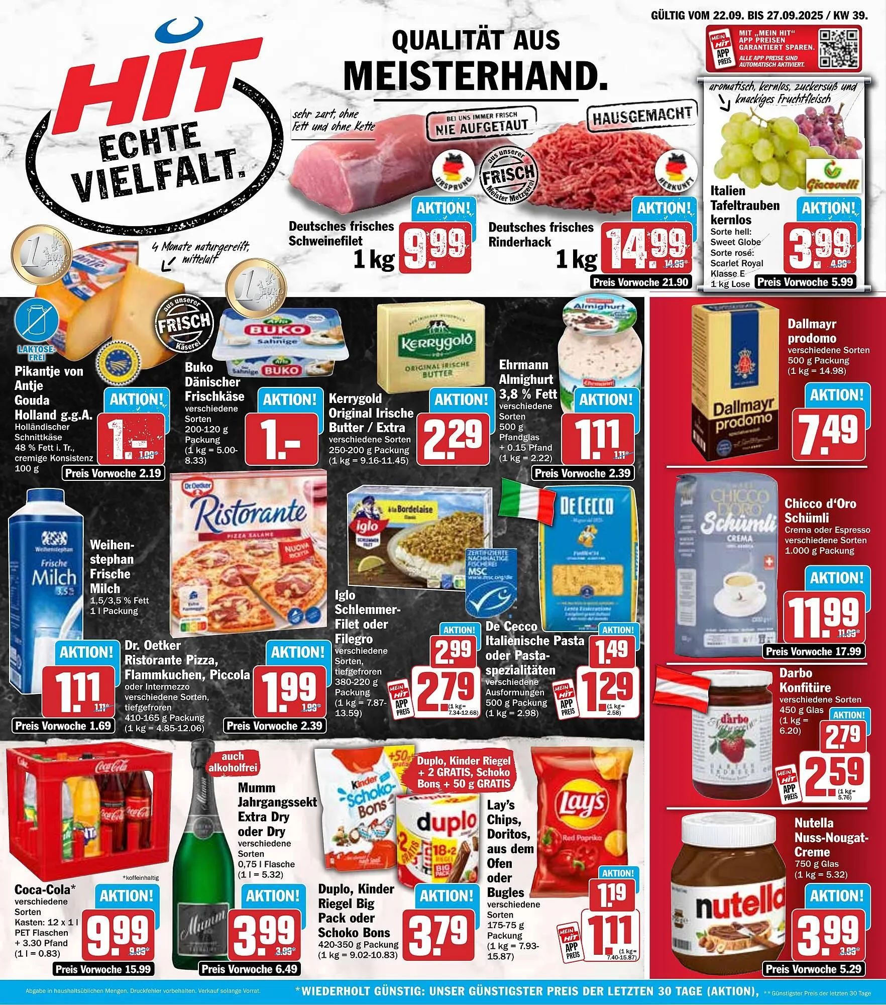 HIT Prospekt von 22. September bis 27. September 2025 - Prospekt seite 1