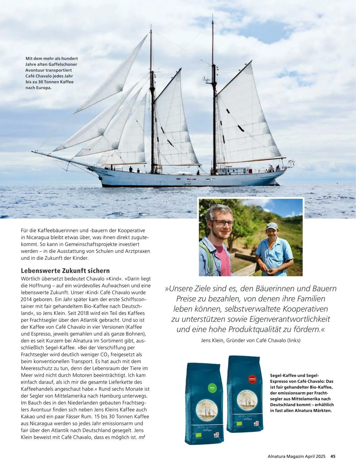 Alnatura von 1. April bis 30. April 2025 - Prospekt seite 45