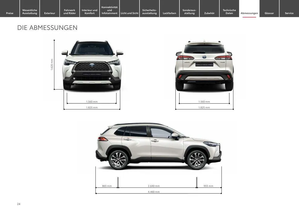 Toyota Corolla Cross von 3. April bis 3. April 2025 - Prospekt seite 24