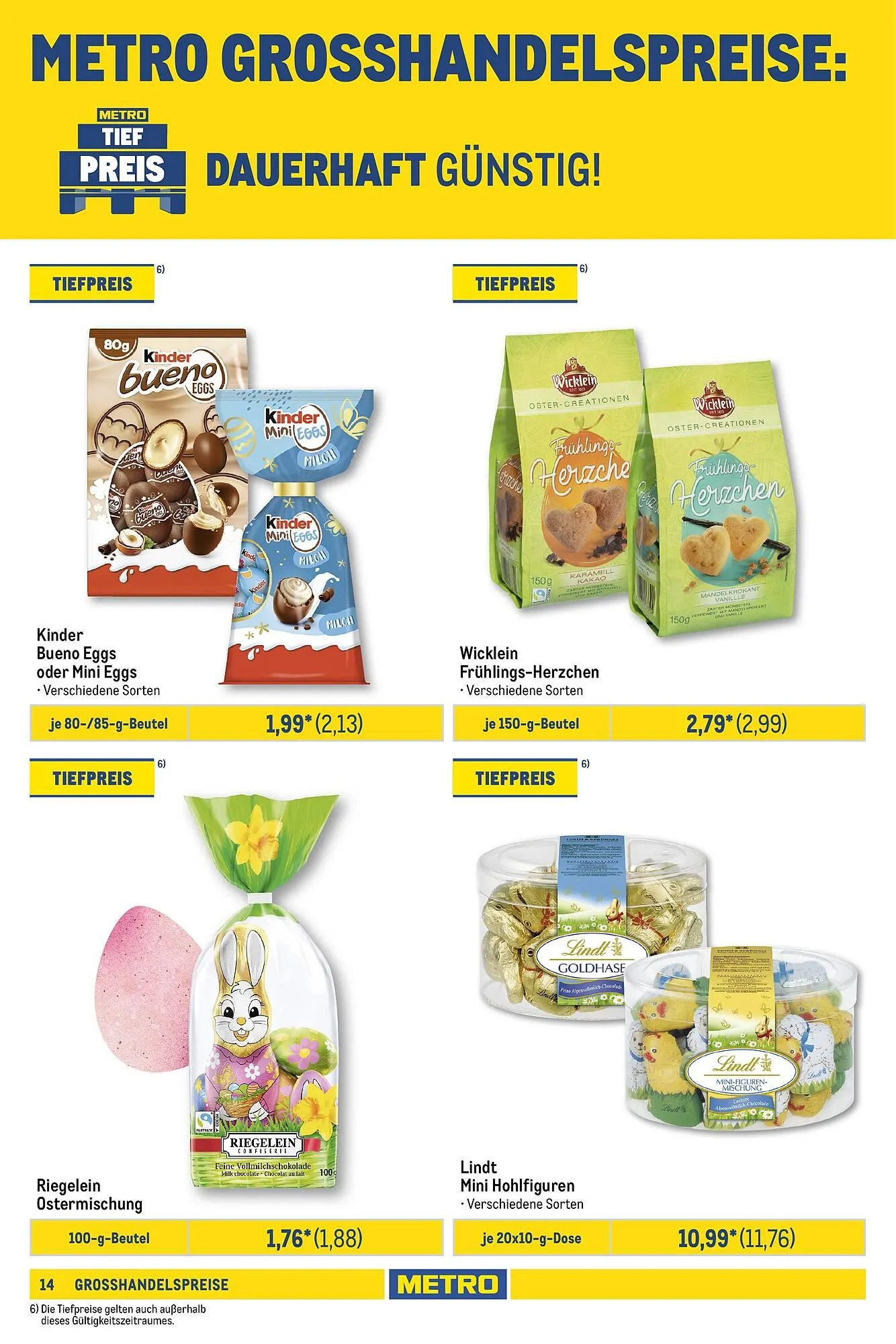 METRO Prospekt von 13. März bis 26. März 2025 - Prospekt seite 14