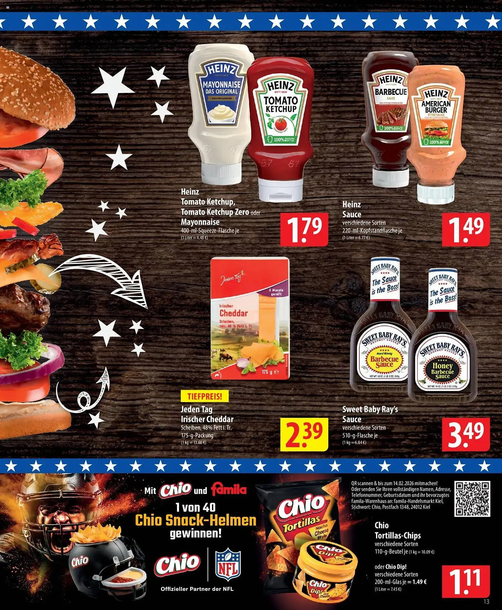 Famila Nord Ost Prospekt von 2. Februar bis 7. Februar 2026 - Prospekt seite 13