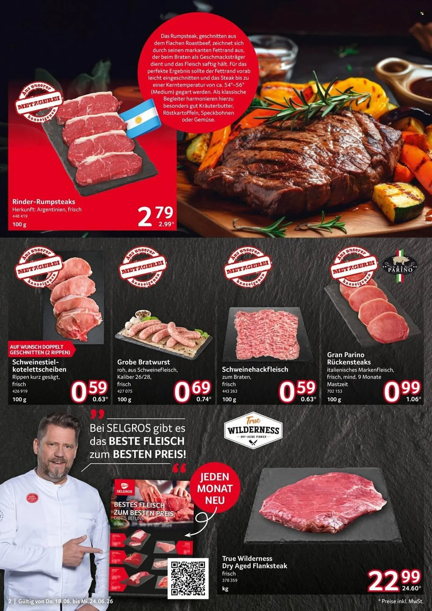 Selgros Prospekt von 18. Juni bis 24. Juni 2026 - Prospekt seite 2