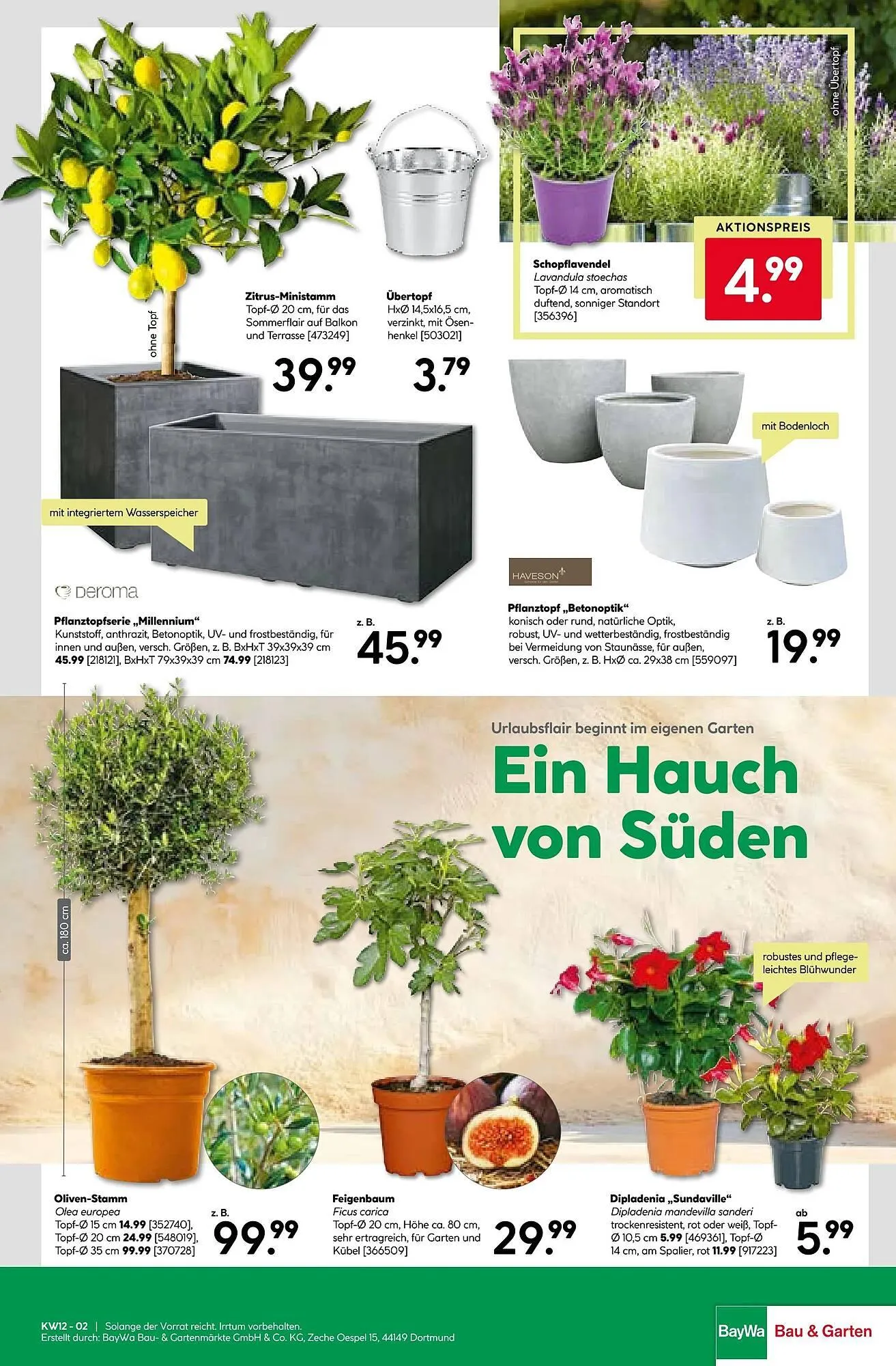 BayWa Prospekt von 16. März bis 22. März 2026 - Prospekt seite 15