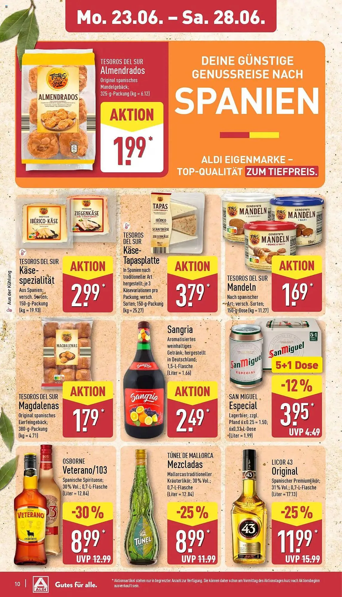 Aldi Nord Prospekt von 23. Juni bis 28. Juni 2025 - Prospekt seite 14
