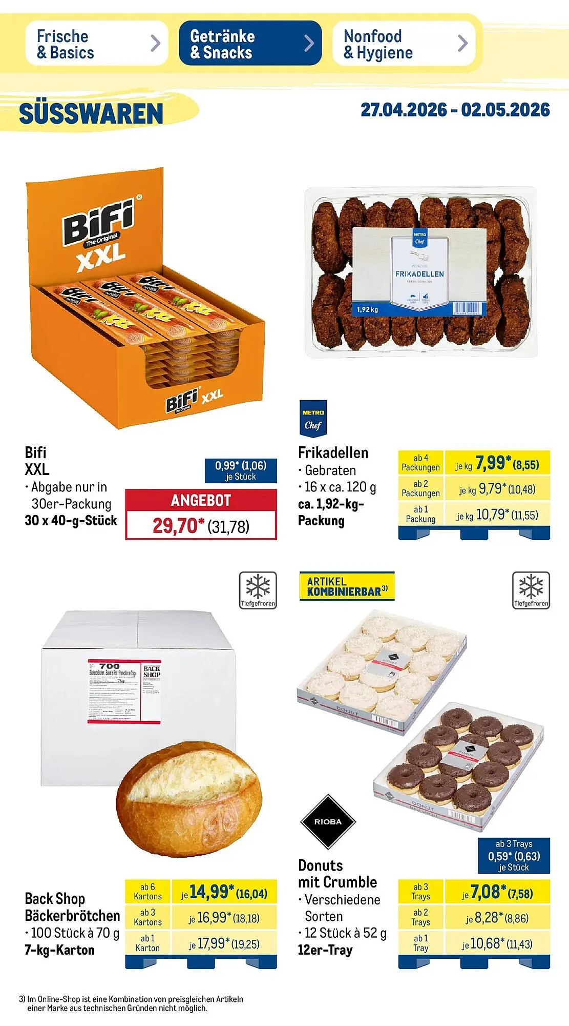 METRO Prospekt von 26. April bis 2. Mai 2026 - Prospekt seite 38