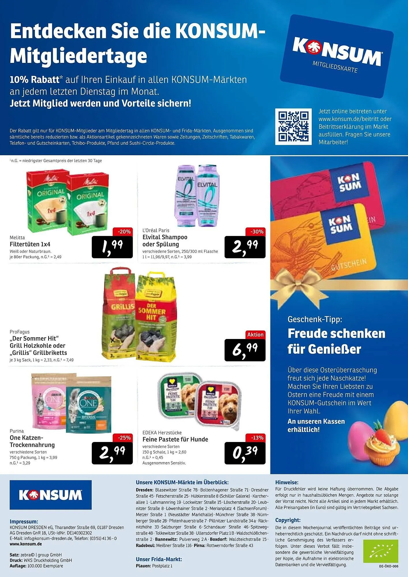 KONSUM Prospekt von 23. März bis 28. März 2026 - Prospekt seite 12