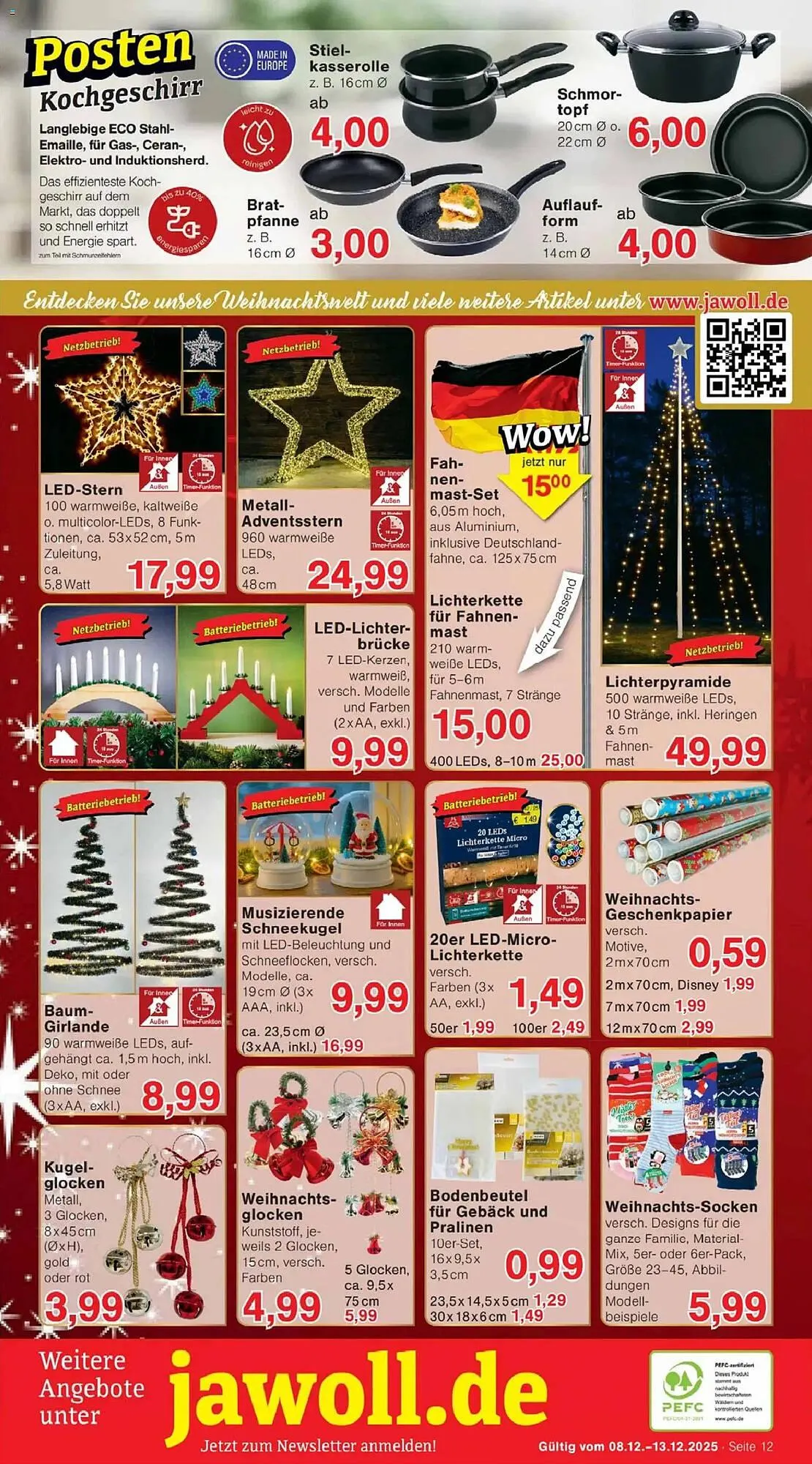 Jawoll Prospekt von 8. Dezember bis 13. Dezember 2025 - Prospekt seite 16