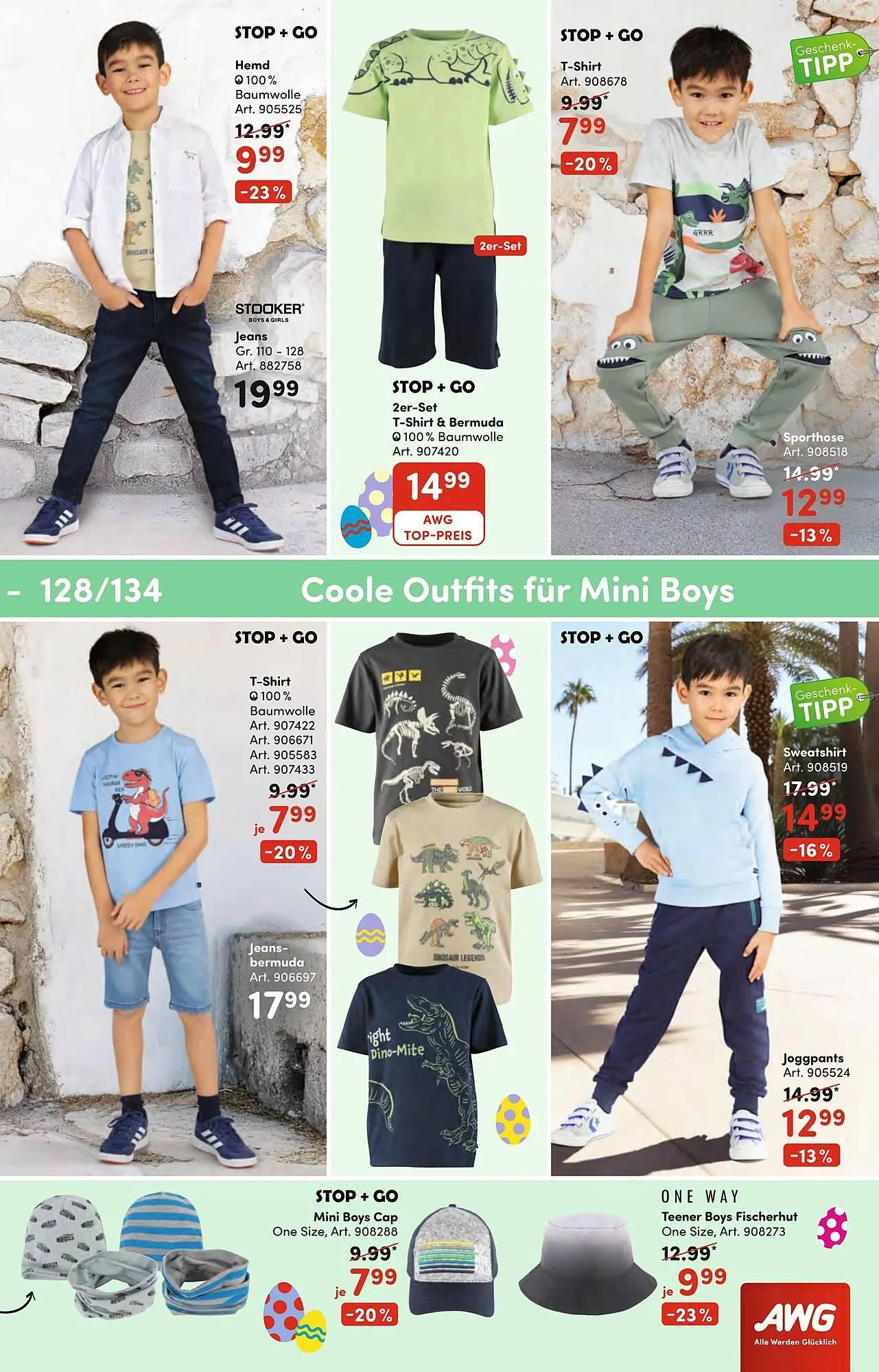 AWG Mode Prospekt von 5. April bis 20. April 2025 - Prospekt seite 9