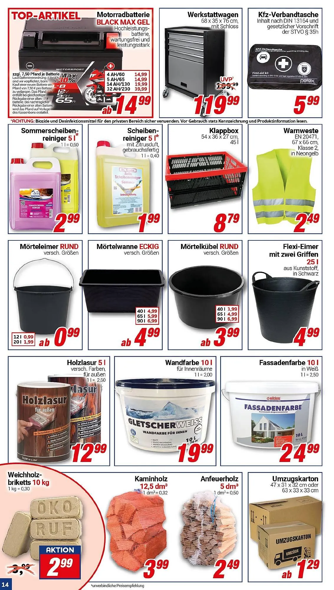 CENTERSHOP Prospekt von 21. April bis 27. April 2025 - Prospekt seite 14