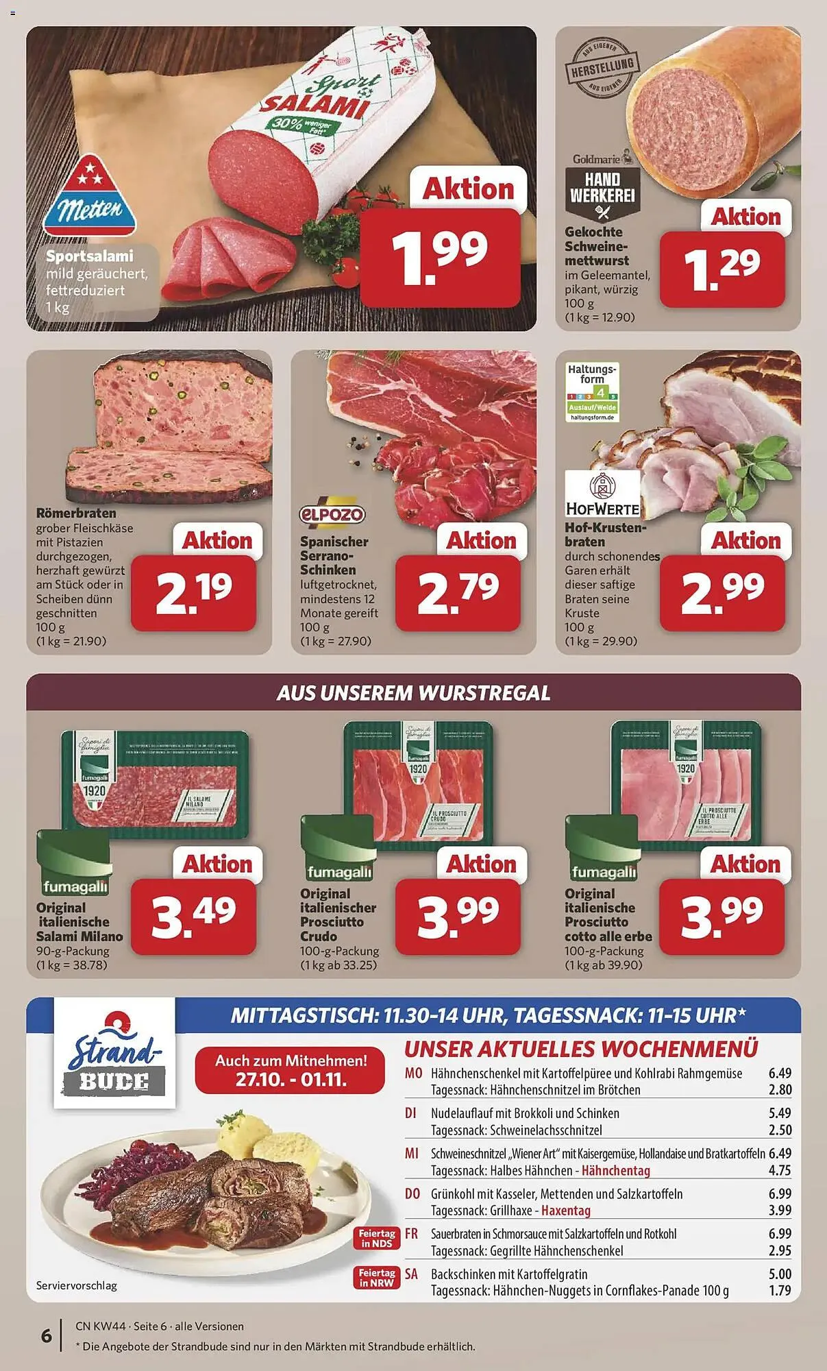 Combi Prospekt von 27. Oktober bis 1. November 2025 - Prospekt seite 6