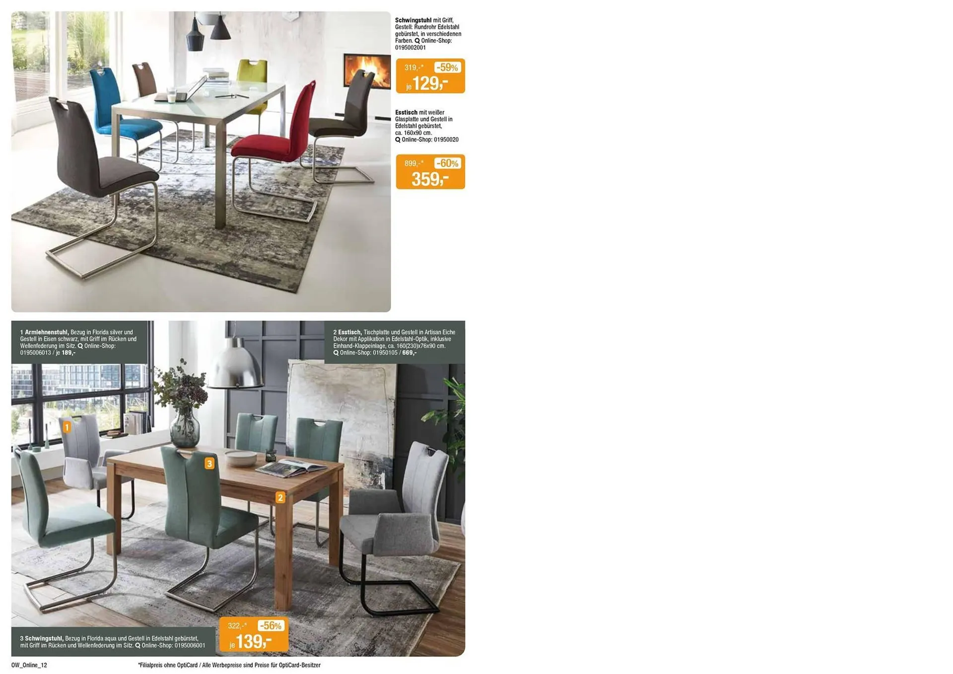 Opti Wohnwelt Prospekt von 13. Juli bis 24. Juli 2025 - Prospekt seite 12