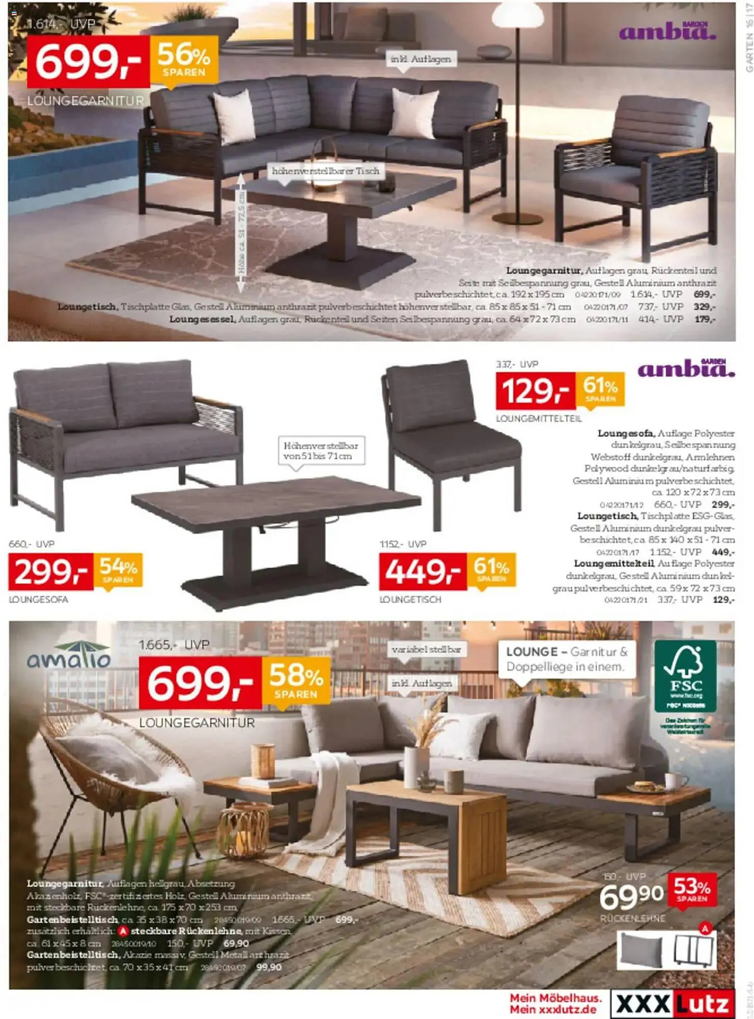 XXXLutz Prospekt von 9. März bis 30. März 2025 - Prospekt seite 17