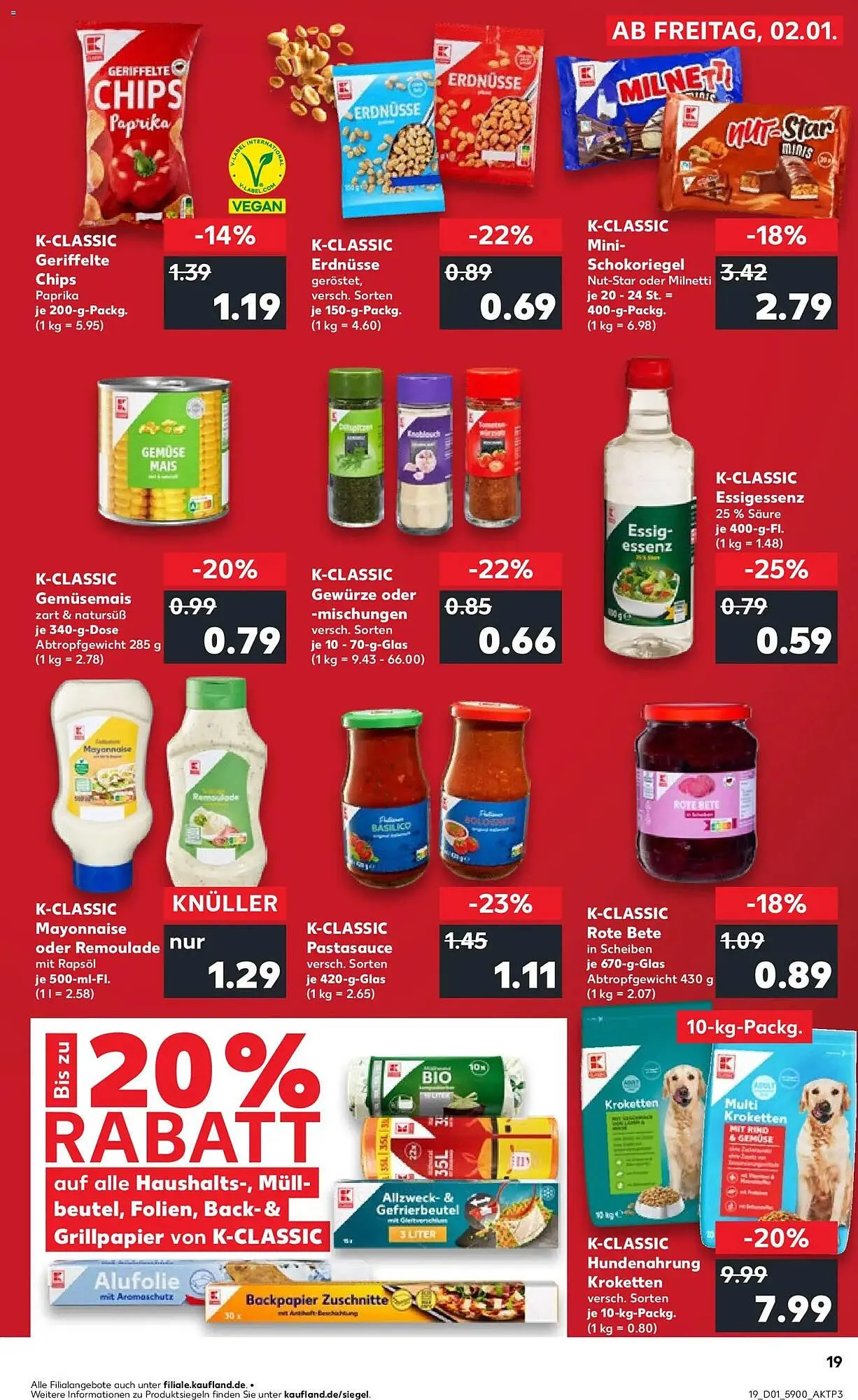 Kaufland Prospekt von 2. Januar bis 7. Januar 2026 - Prospekt seite 19