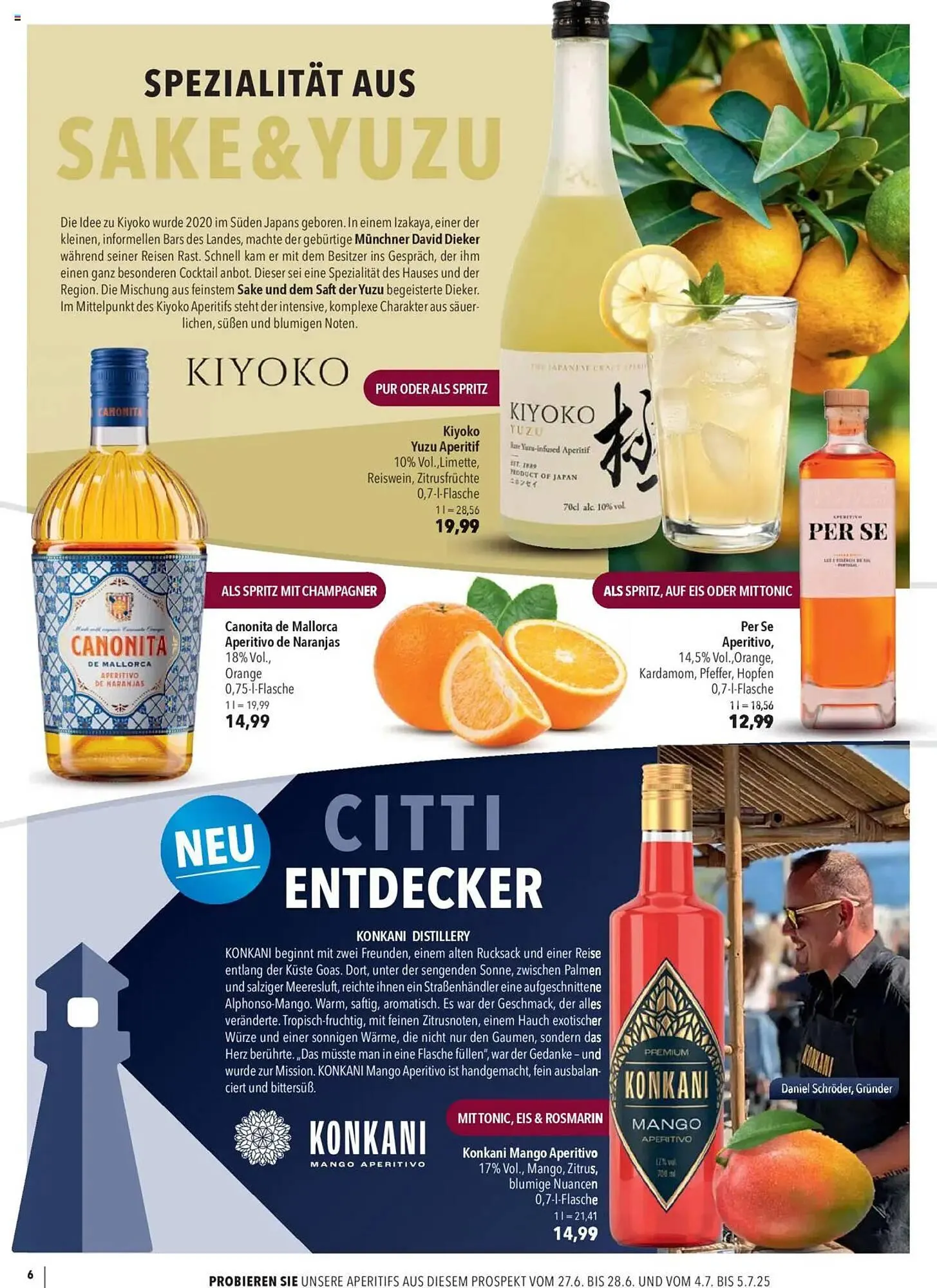 CITTI Markt Prospekt von 25. Juni bis 8. Juli 2025 - Prospekt seite 6