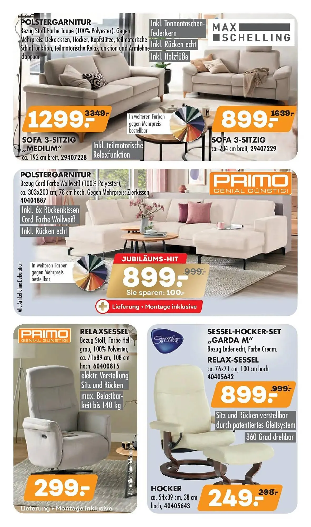 Möbel Kraft Prospekt von 10. März bis 14. April 2026 - Prospekt seite 2