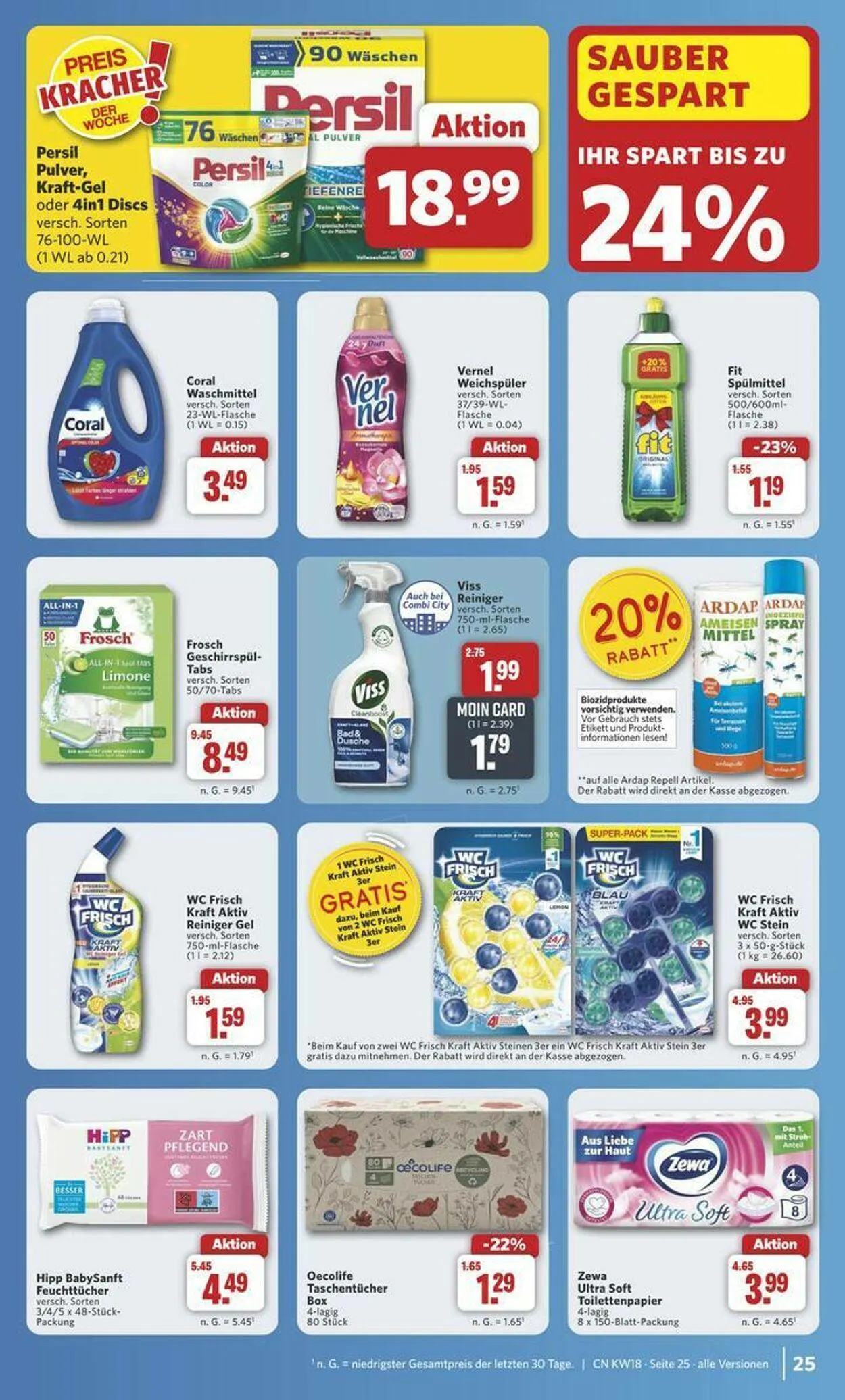 Combi von 28. April bis 3. Mai 2025 - Prospekt seite 30