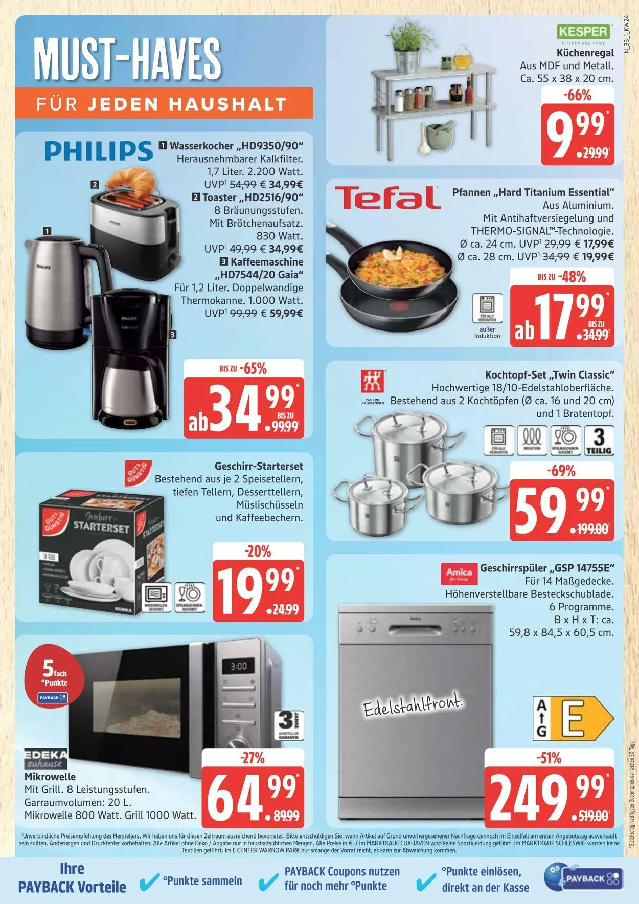 Marktkauf Aktueller Prospekt von 16. Juni bis 21. Juni 2025 - Prospekt seite 33