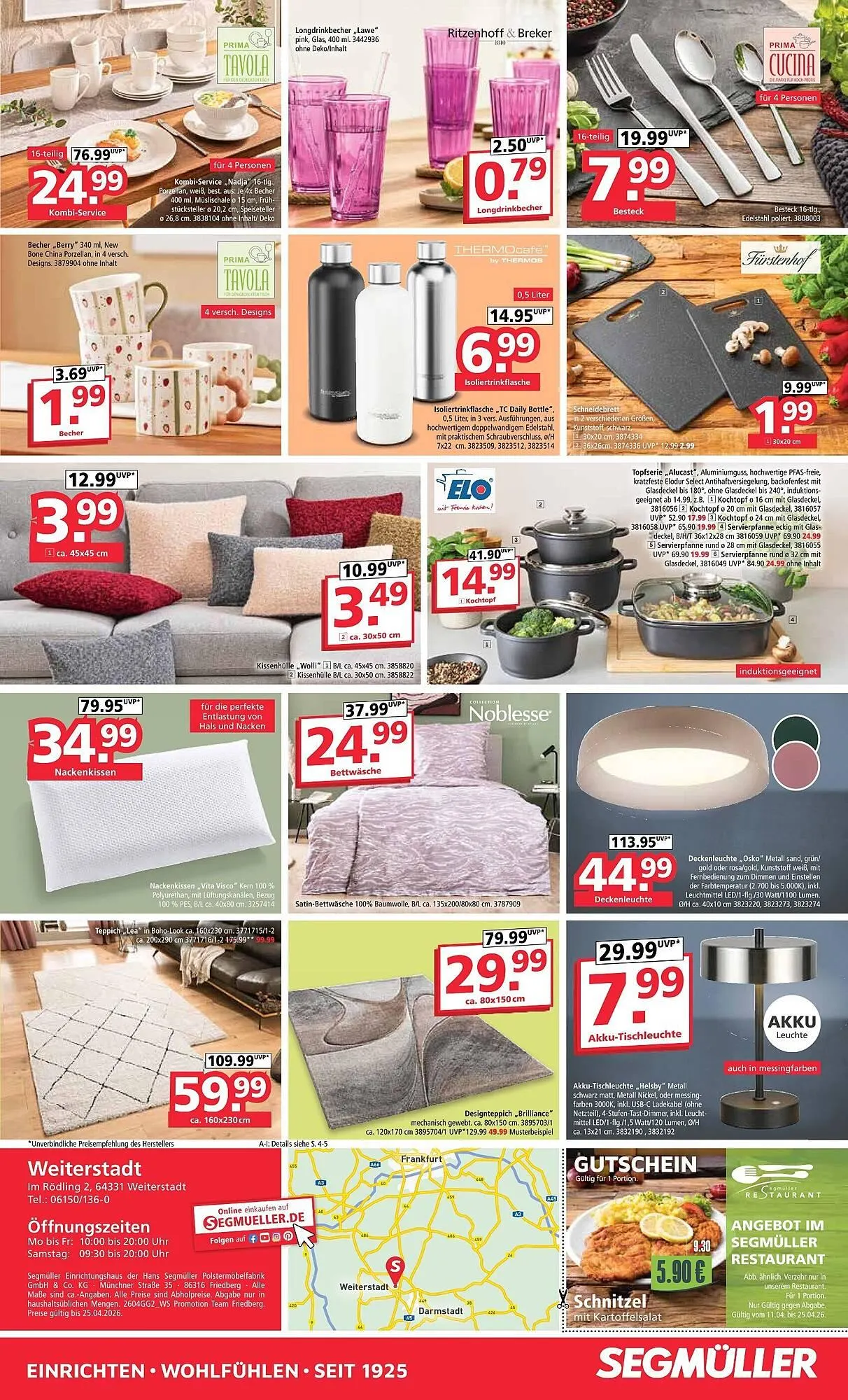Segmüller Prospekt von 11. April bis 25. April 2026 - Prospekt seite 8