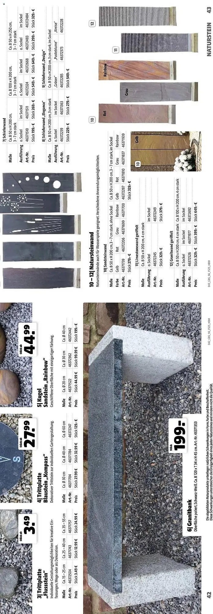 Hagebau Prospekt von 2. März bis 31. Dezember 2025 - Prospekt seite 43