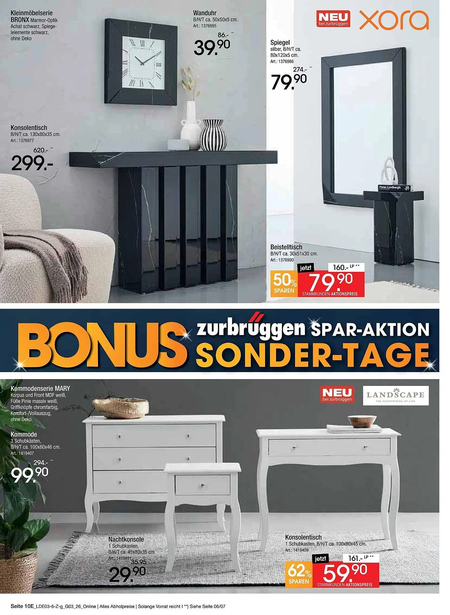 Zurbrüggen Prospekt von 14. März bis 28. März 2026 - Prospekt seite 20