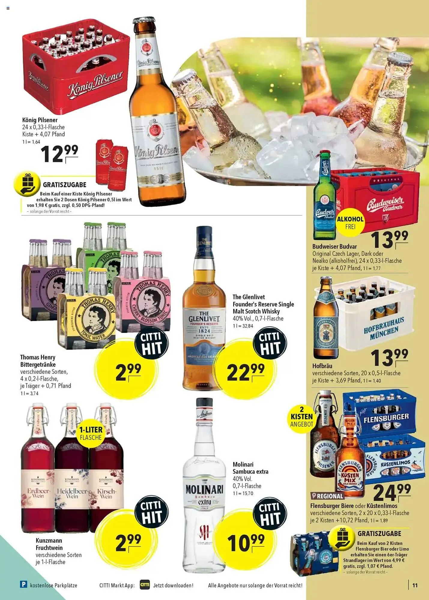 CITTI Markt Prospekt von 9. Juli bis 15. Juli 2025 - Prospekt seite 11