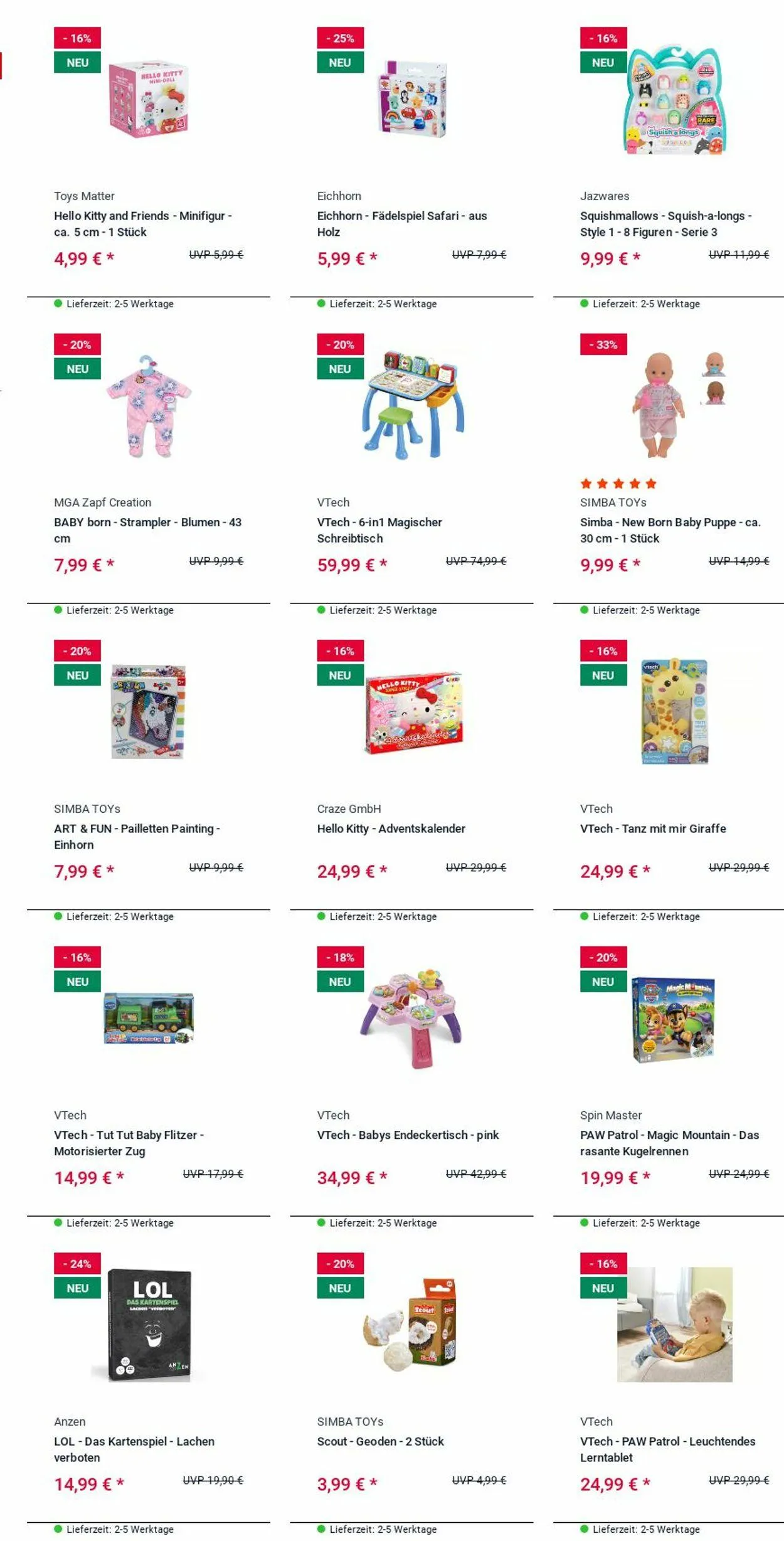 ROFU Kinderland Aktueller Prospekt von 10. November bis 19. November 2025 - Prospekt seite 20