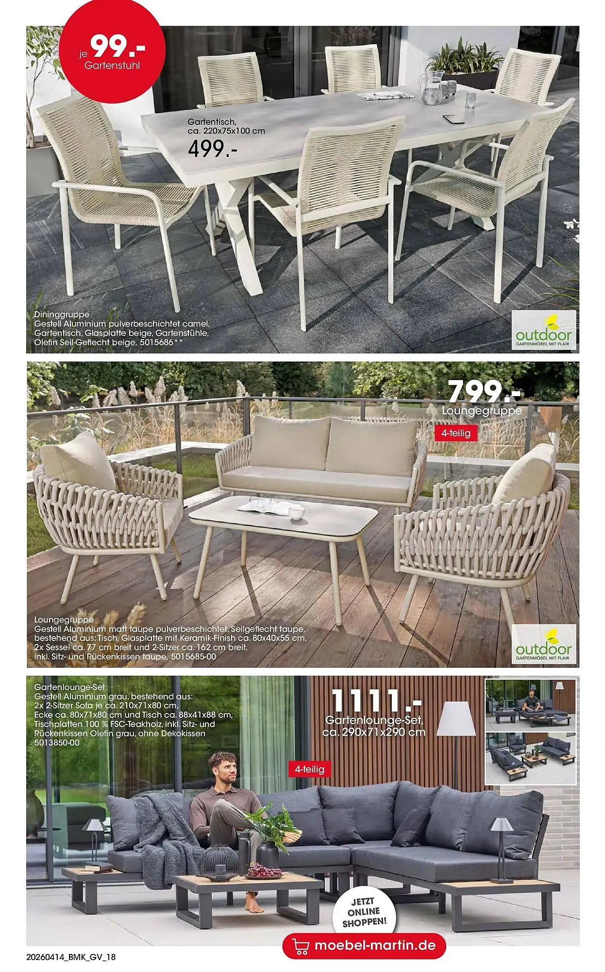 Möbel Martin Prospekt von 13. April bis 30. April 2026 - Prospekt seite 18