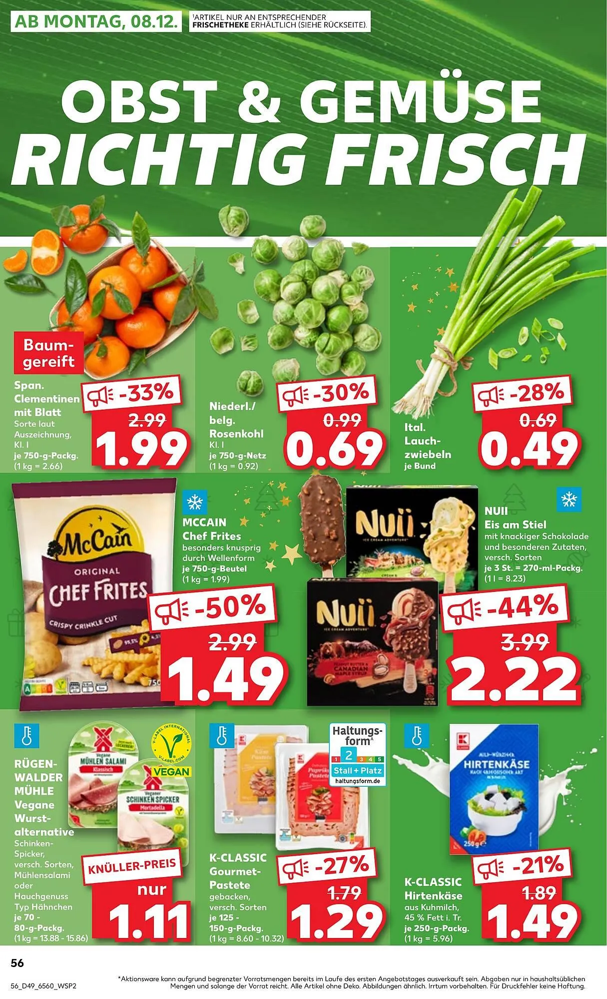 Kaufland Prospekt von 4. Dezember bis 10. Dezember 2025 - Prospekt seite 56