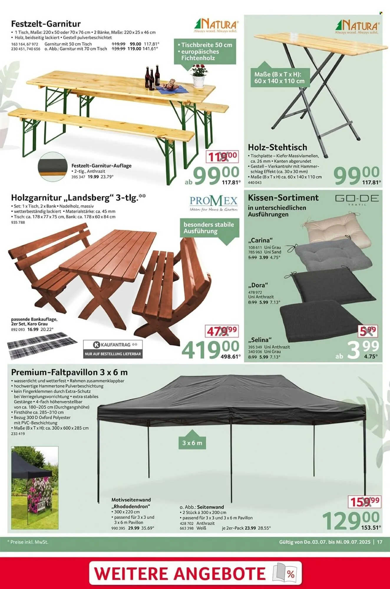Selgros Prospekt von 3. Juli bis 9. Juli 2025 - Prospekt seite 17