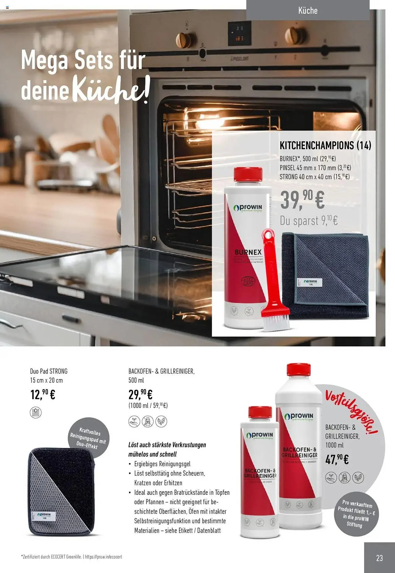 Prowin Prospekt von 1. Januar bis 30. Juni 2025 - Prospekt seite 23