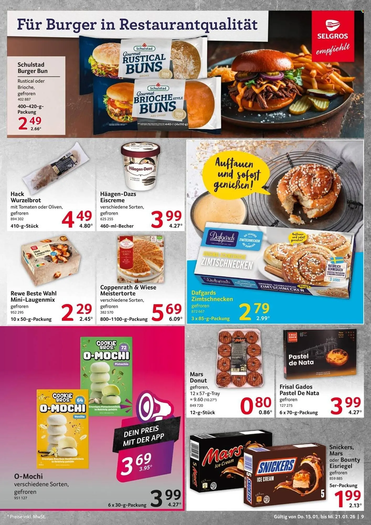 Selgros Prospekt von 15. Januar bis 21. Januar 2026 - Prospekt seite 9