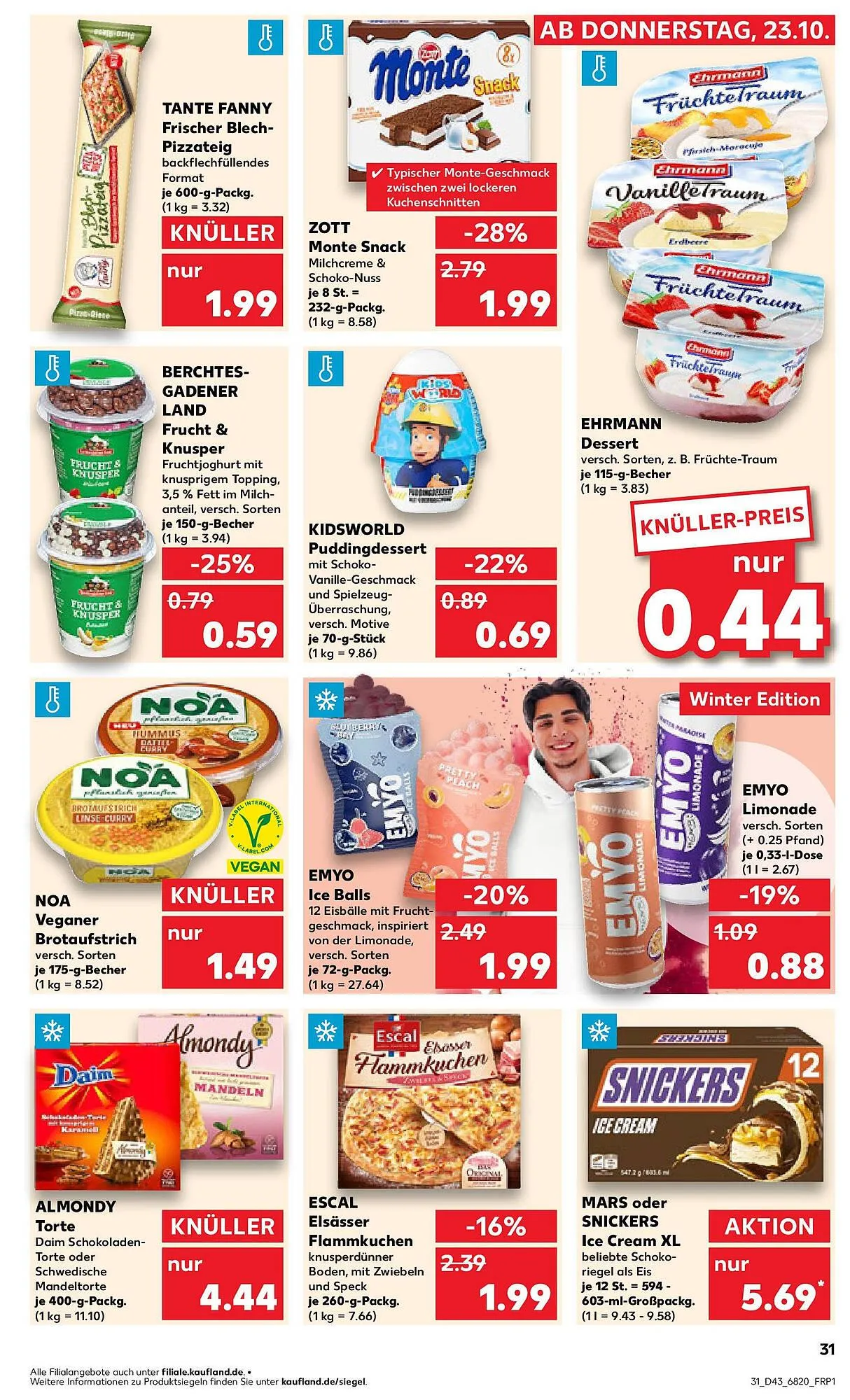 Kaufland Prospekt von 26. Oktober bis 29. Oktober 2025 - Prospekt seite 31