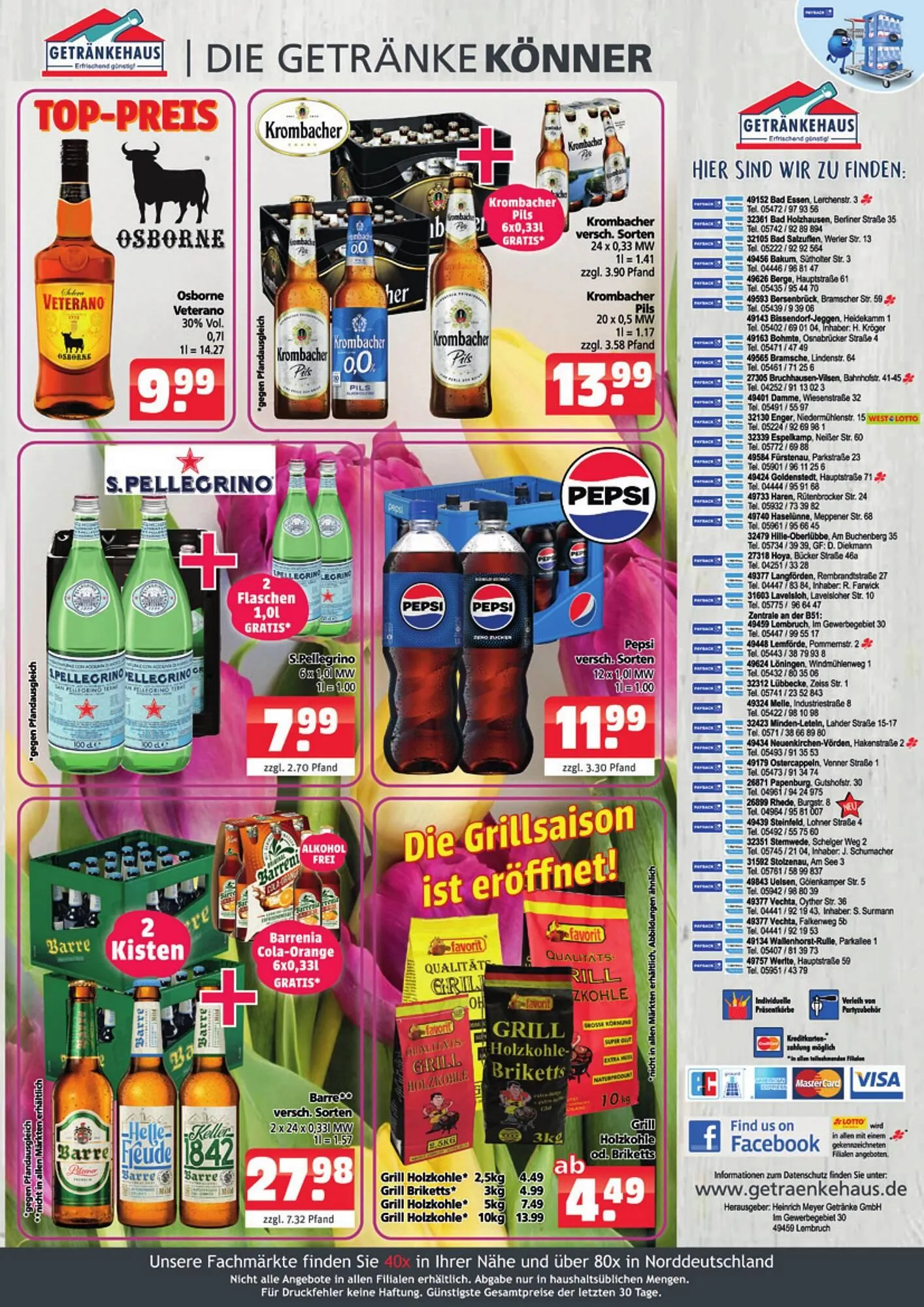 Getränkehaus Prospekt von 14. April bis 26. April 2025 - Prospekt seite 8