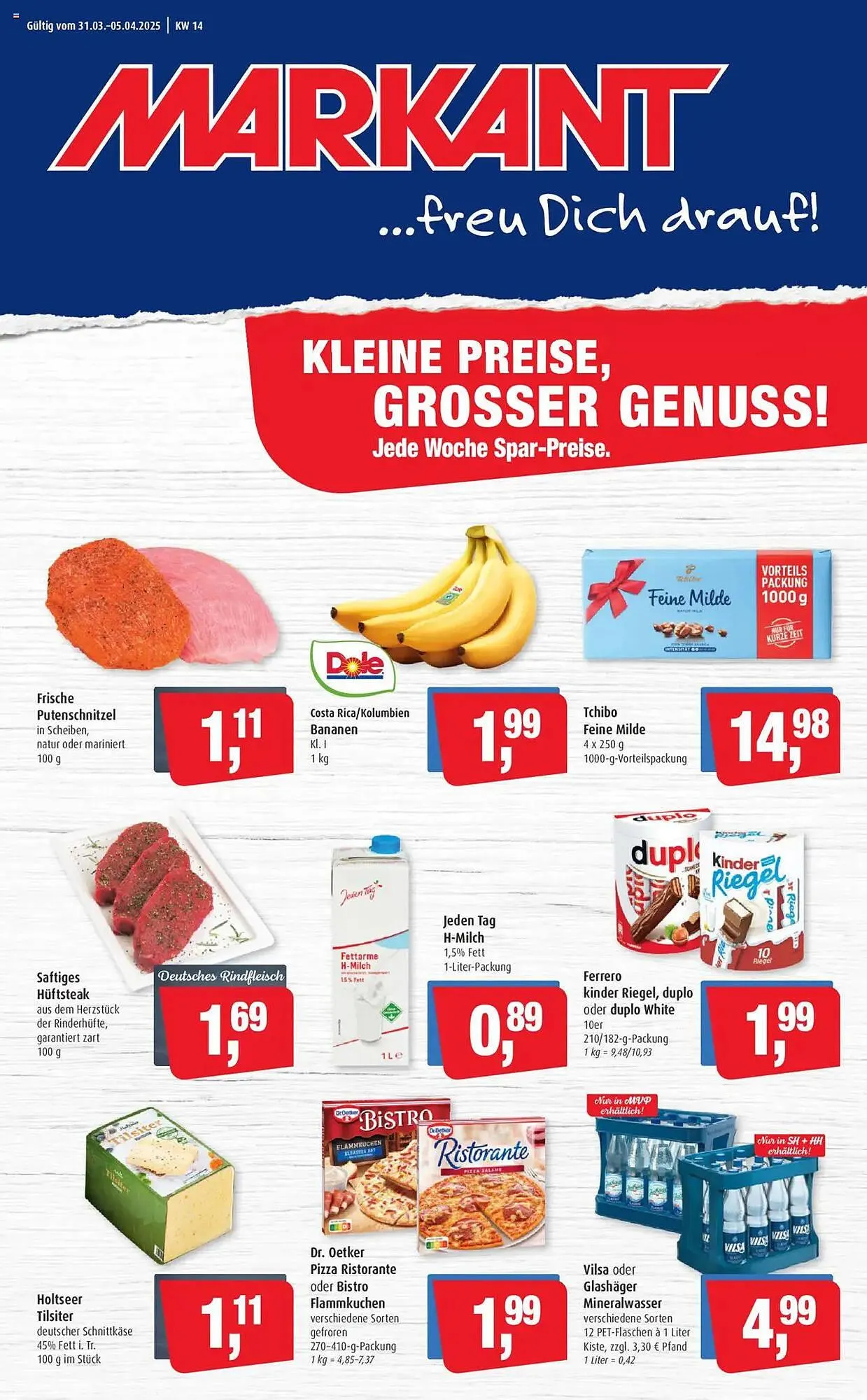 Markant Prospekt von 31. März bis 5. April 2025 - Prospekt seite 1