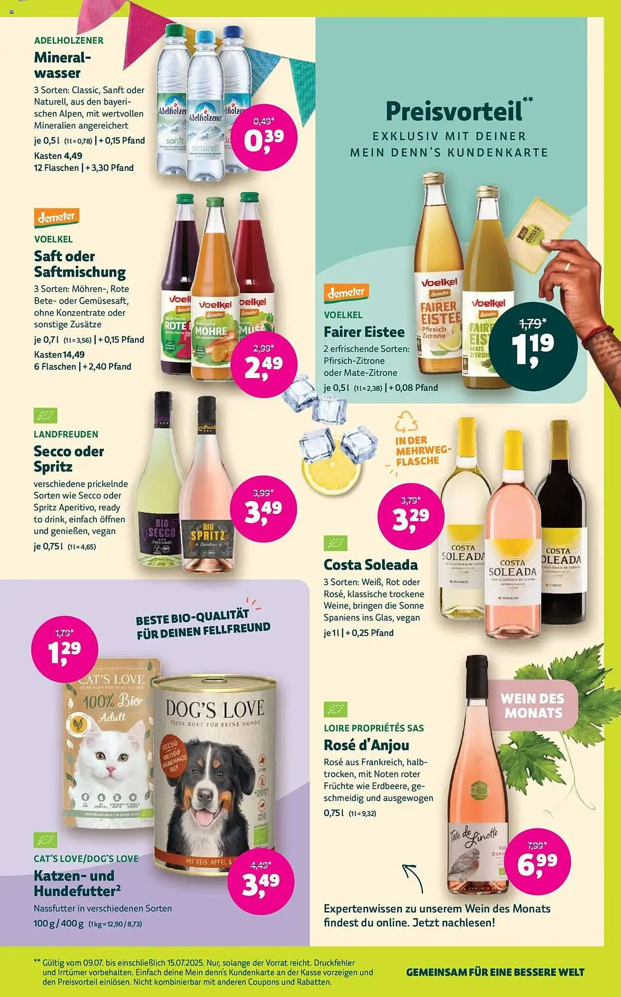 Biomarkt Prospekt von 2. Juli bis 15. Juli 2025 - Prospekt seite 11