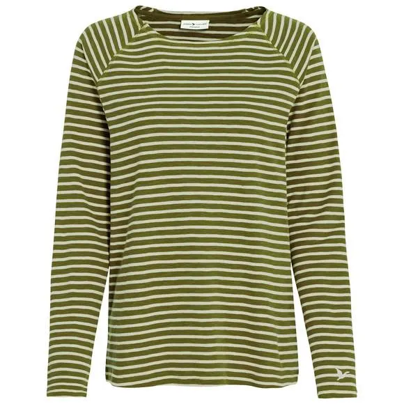 Damen Langarmshirt gestreift