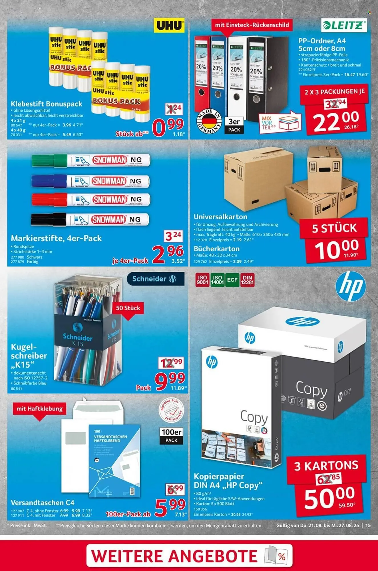 Selgros Prospekt von 21. August bis 27. August 2025 - Prospekt seite 15