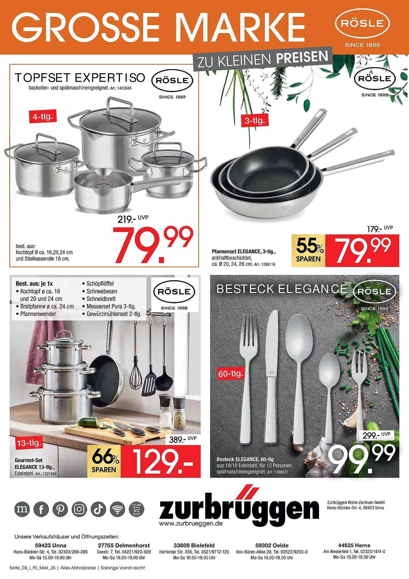 Zurbrüggen Prospekt von 1. Mai bis 31. Mai 2025 - Prospekt seite 8