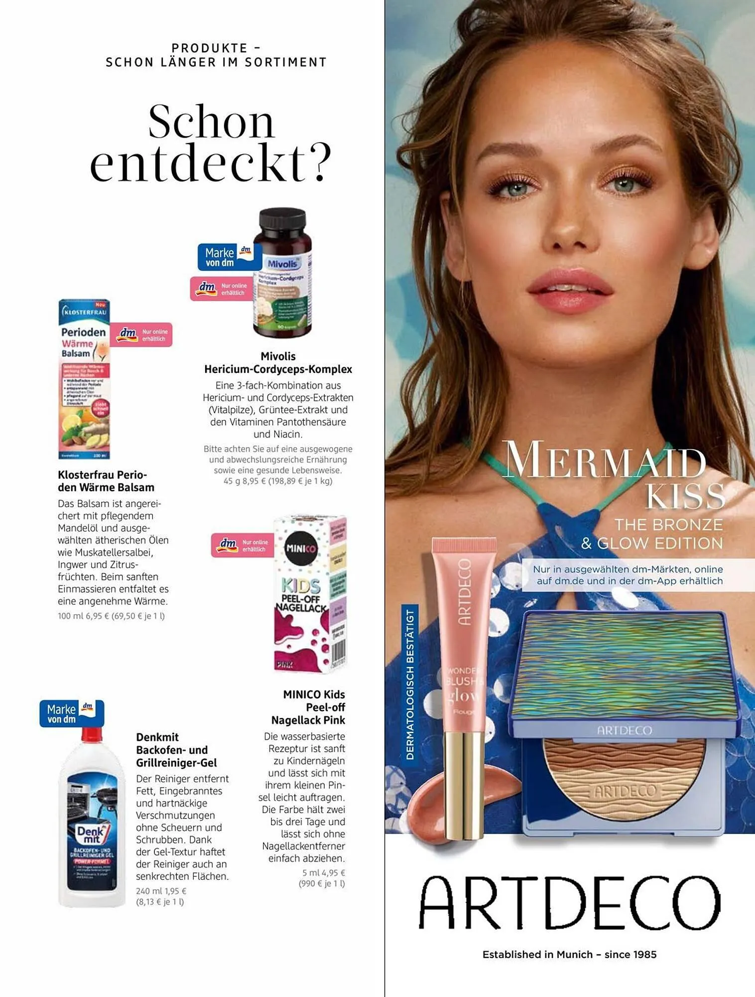 Dm drogerie Magazin von 1. April bis 30. April 2026 - Prospekt seite 99