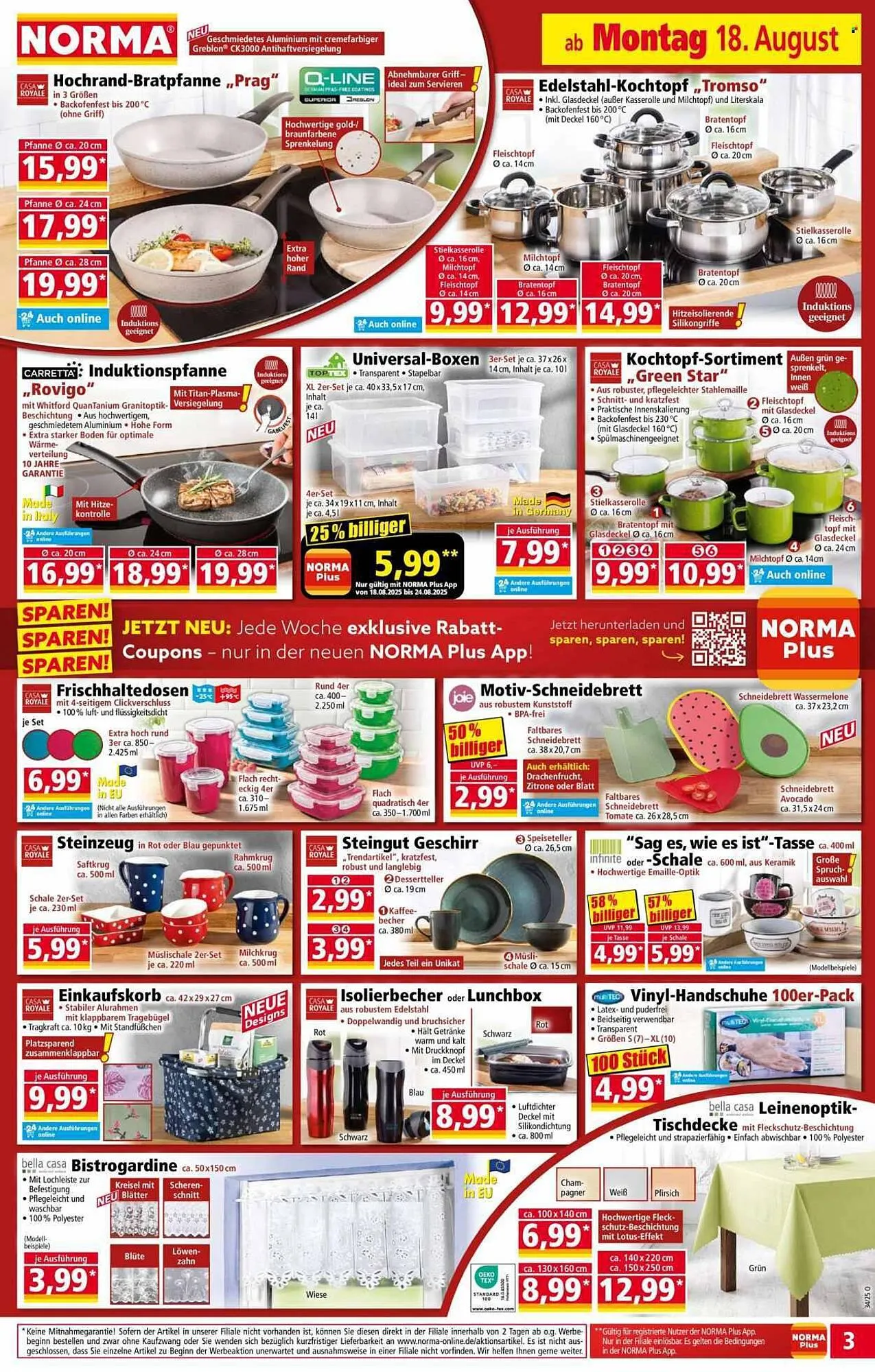 Norma Prospekt von 18. August bis 24. August 2025 - Prospekt seite 3