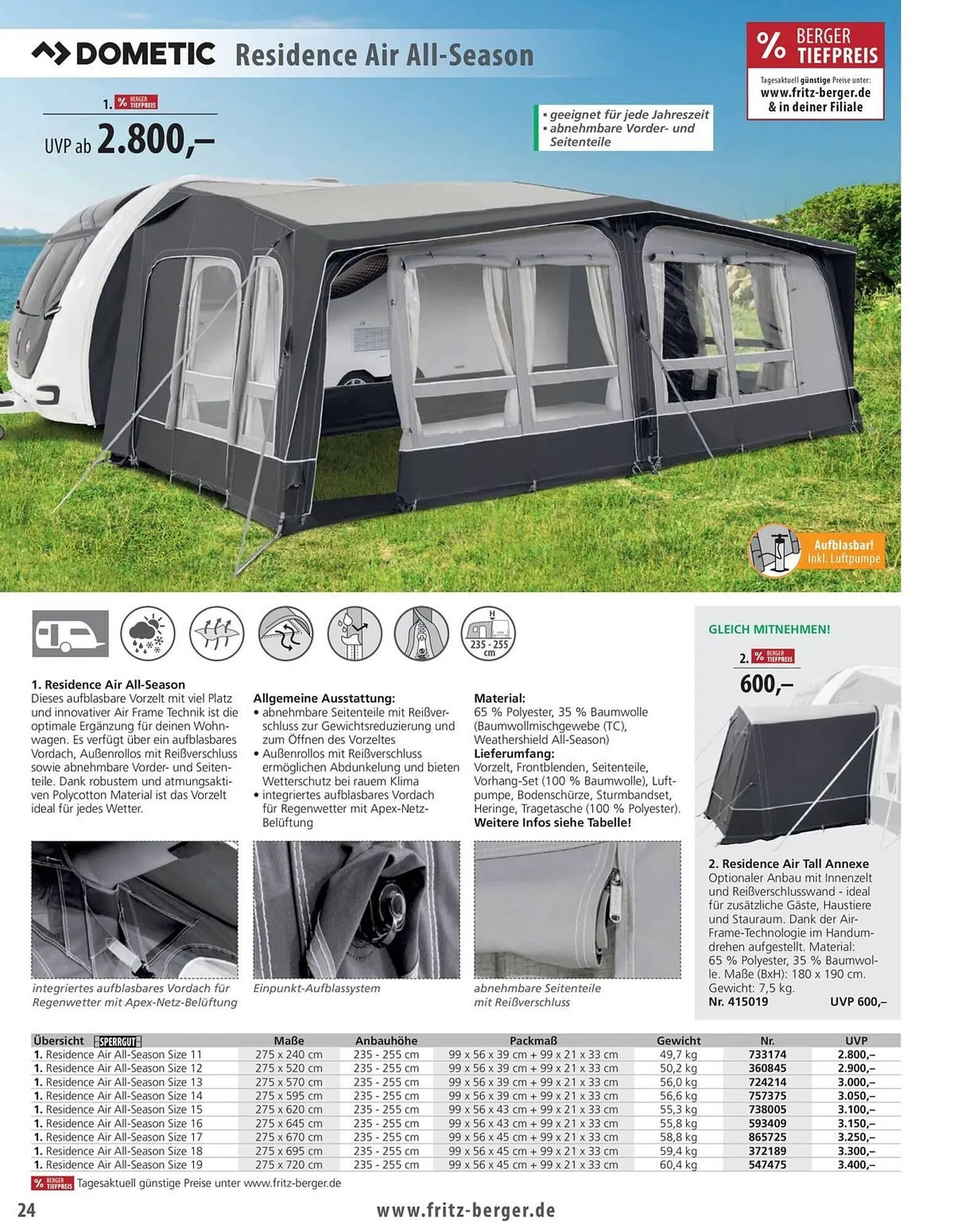 Fritz Berger Prospekt von 27. Mai bis 31. Dezember 2025 - Prospekt seite 24